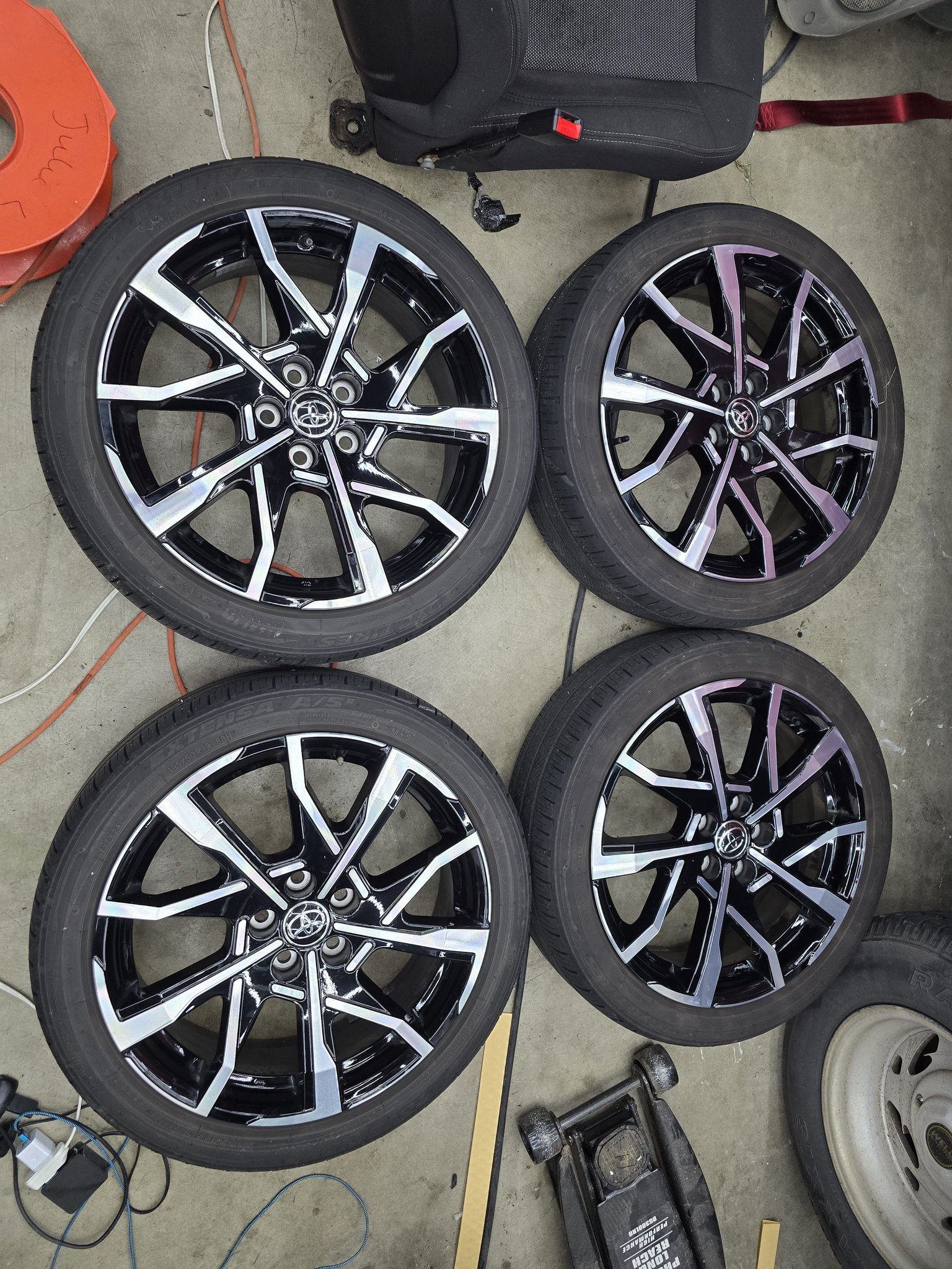 18" Replacement Wheel Rim For Toyota Camry 2018-2022 – Machined Silver, 5-Lug, 50mm Offset 3 thumbnail image