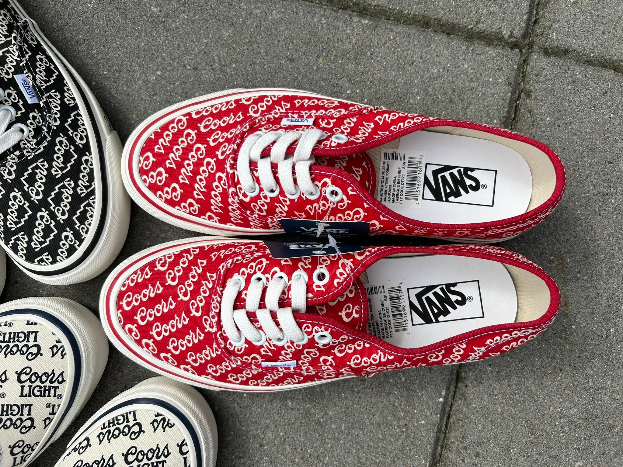 Vans authentic Anaheim factory dx 44 x coors unreleased samples 