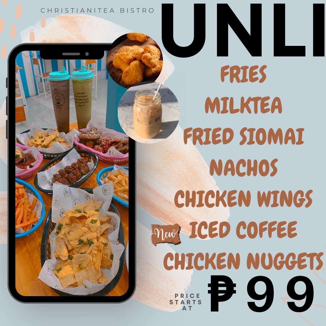 NEW on our UNLI MENU for as... - Christianitea Davao Cafe | Facebook