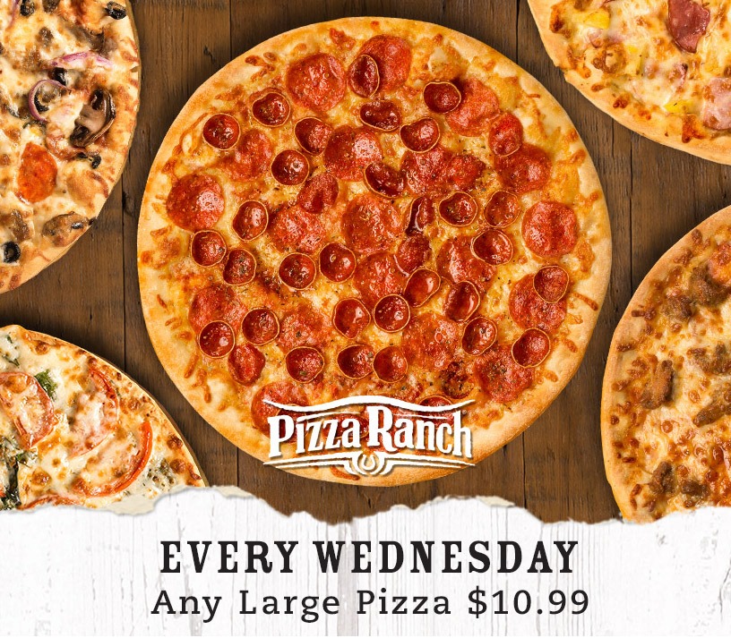 Pizza Ranch - NEW WEEKLY SPECIALS at Rock Rapids Pizza... | Facebook