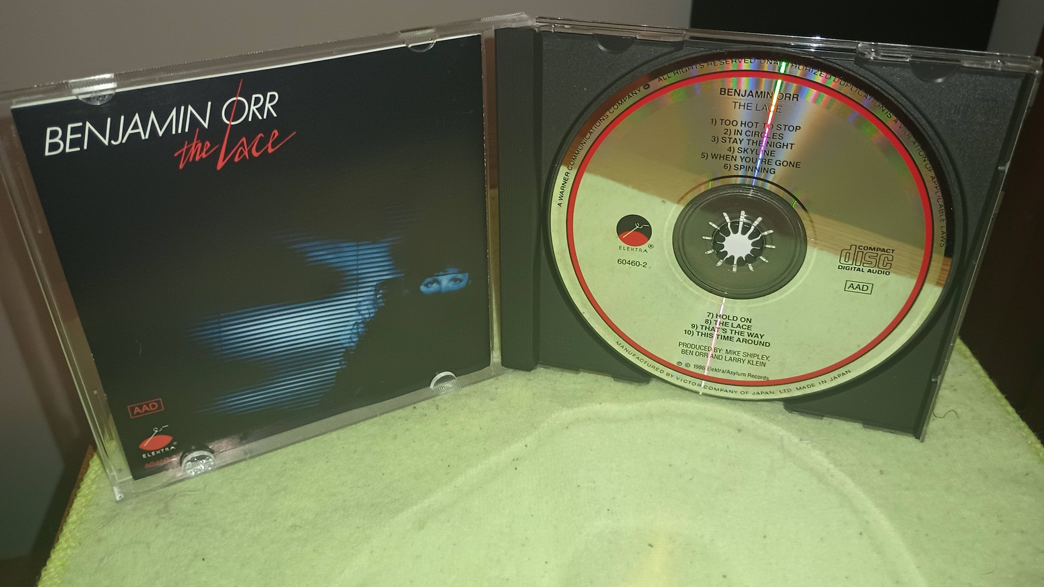 The Lace CD by Benjamin Orr