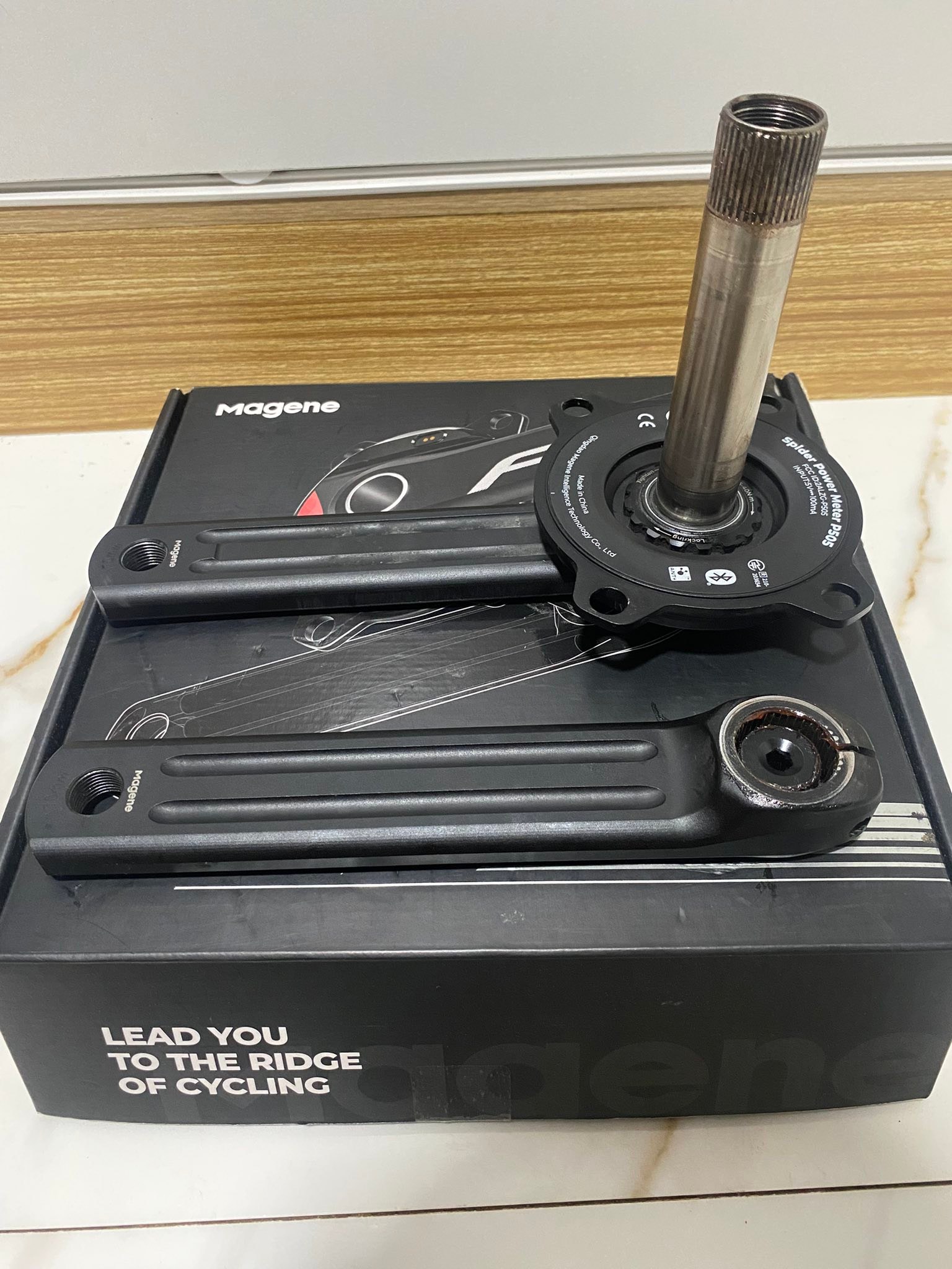 For Sale Magene PES 505 Powermeter 170mm arm length With charger 