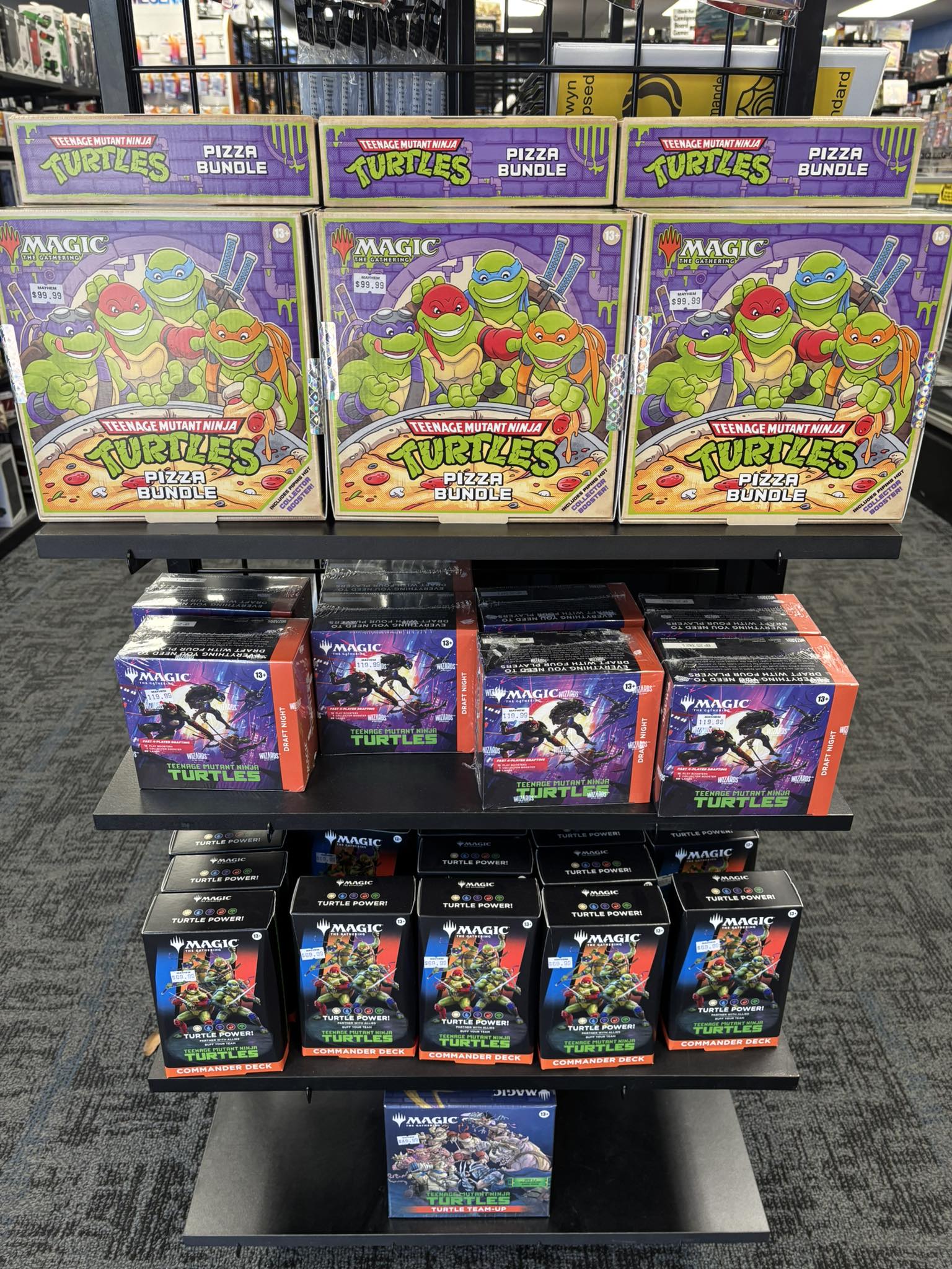 TMNT - Pizza - Set de 6 pin's édition limitée '13x1x13cm' : ShopForGeek