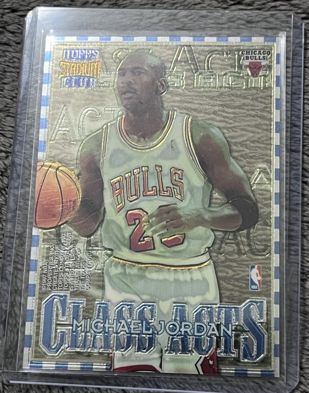 1996-97 Topps Stadium Club - Class Acts Michael Jordan #CA 1 
