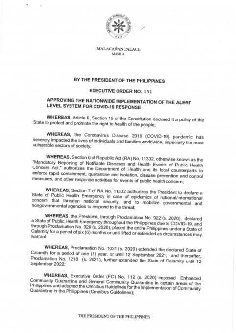 JUST IN: President Rodrigo... - Philippine News Agency