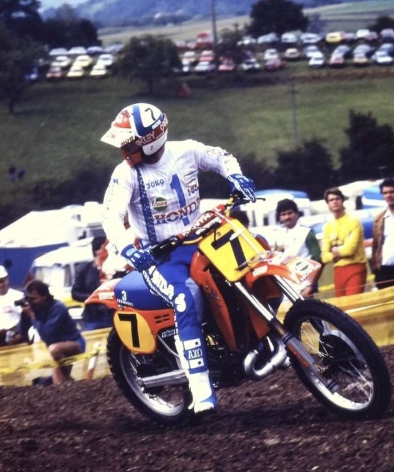 1985 … Gaildorf Germany 🇩🇪 … David Thorpe 🇬🇧 MXdN … ❤️