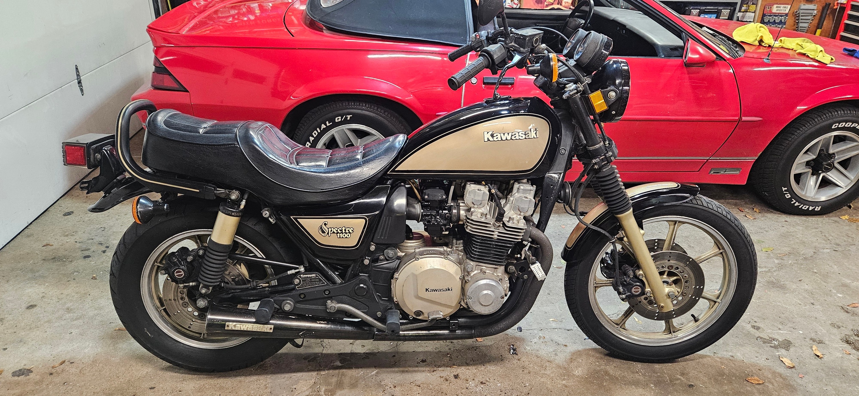 Kawasaki H2 750cc 2 stroke first ride