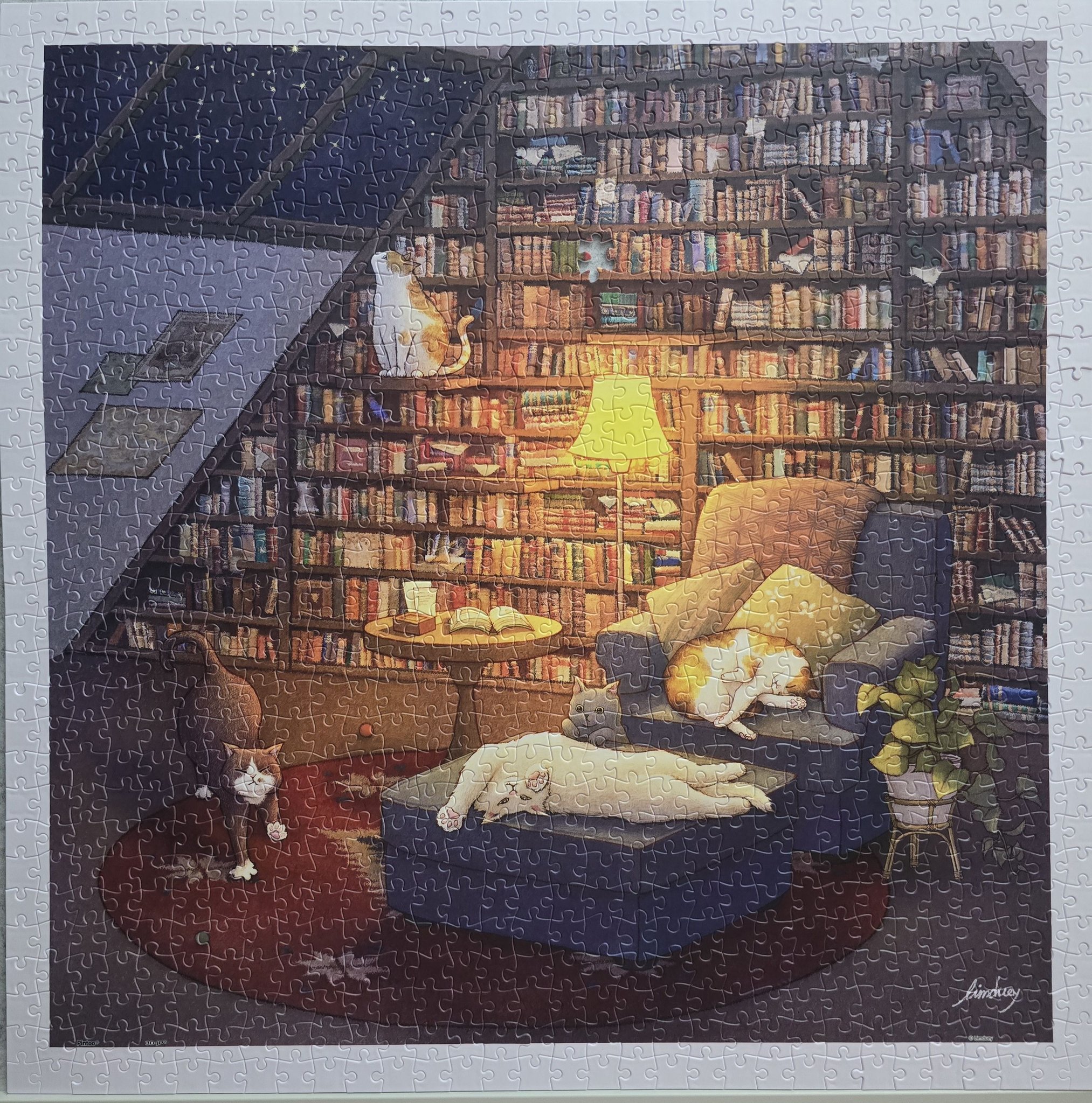 Night Illum Libra jigsaw puzzle by Joh Kagaya