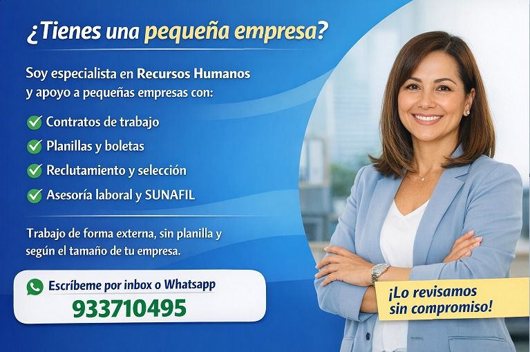 📢 CONVOCATORIA LABORAL – ASISTENTE CONTABLE SENIOR | Facebook