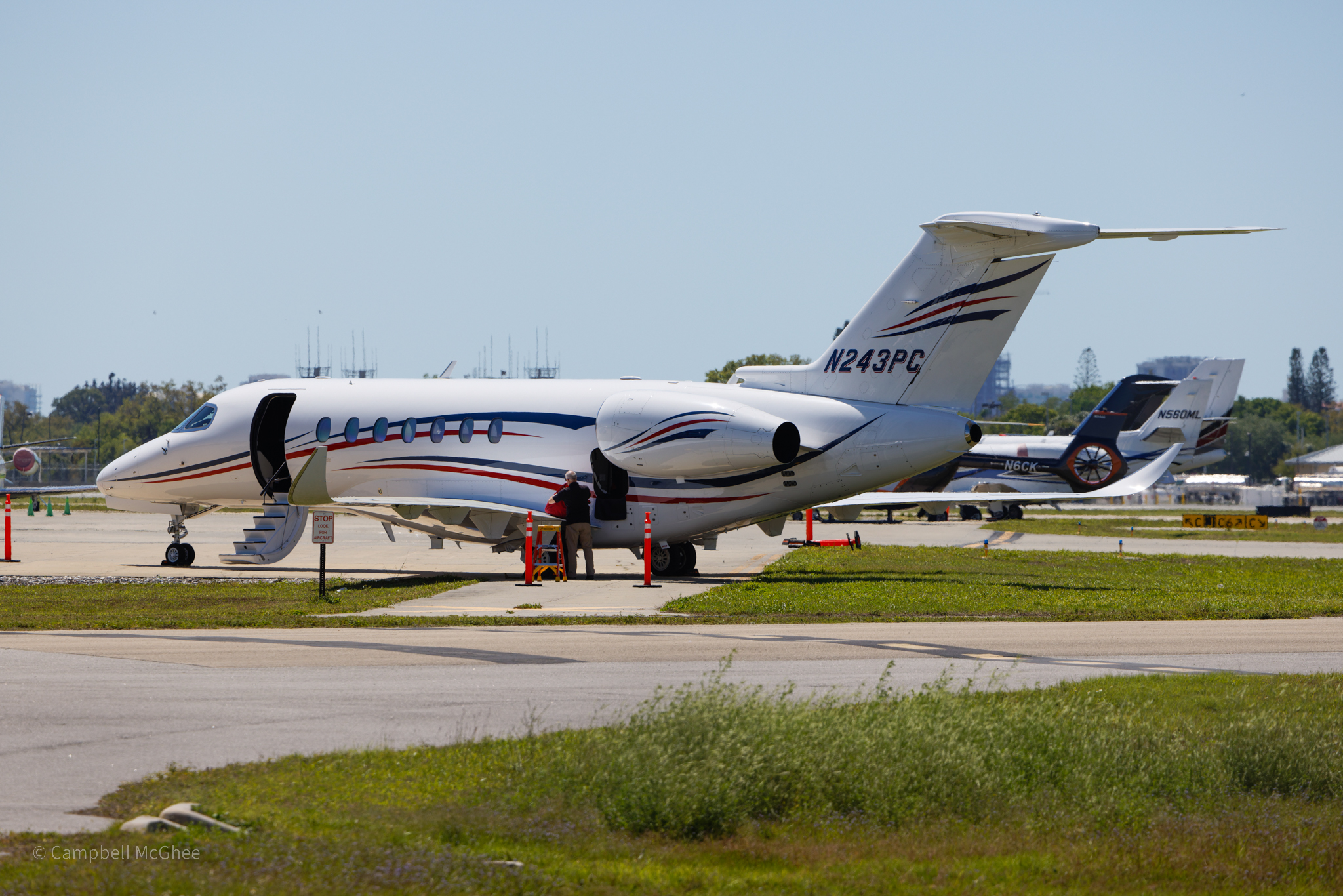 N243PC - Cessna Citation Longitude s/n 700-0039; KSRQ/Sarasota