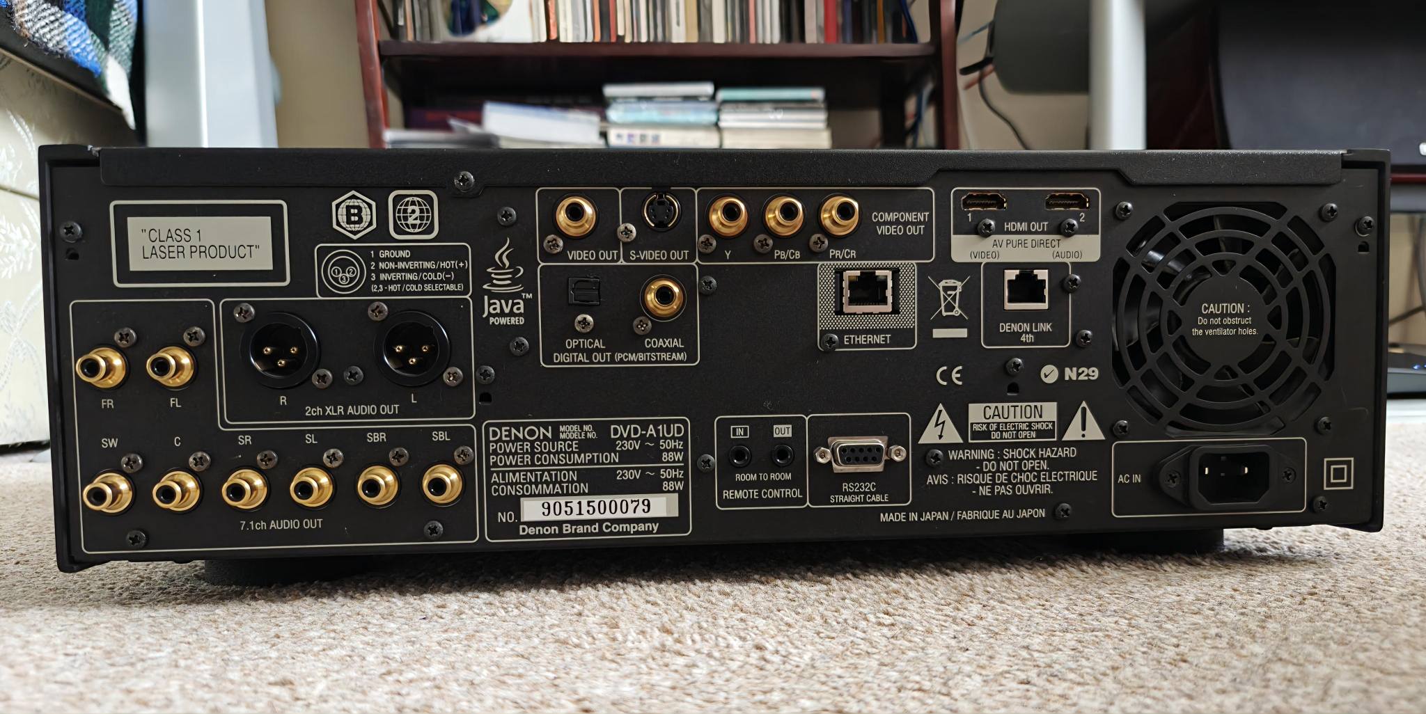 Denon A1 and A1UD DVD players review and comparison
