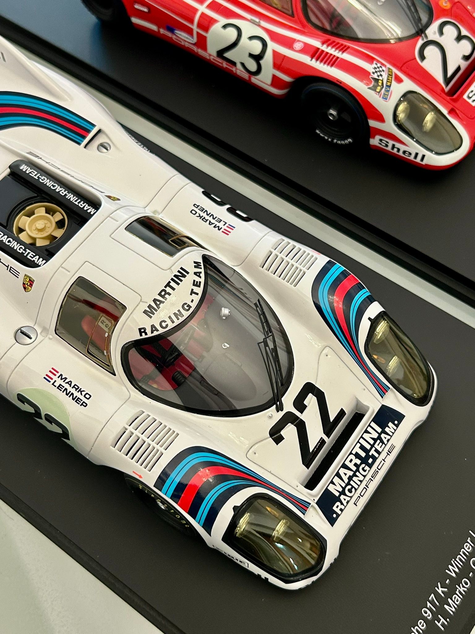 Porsche 917K No.22 1971 Le Mans winner 1:18 scale model