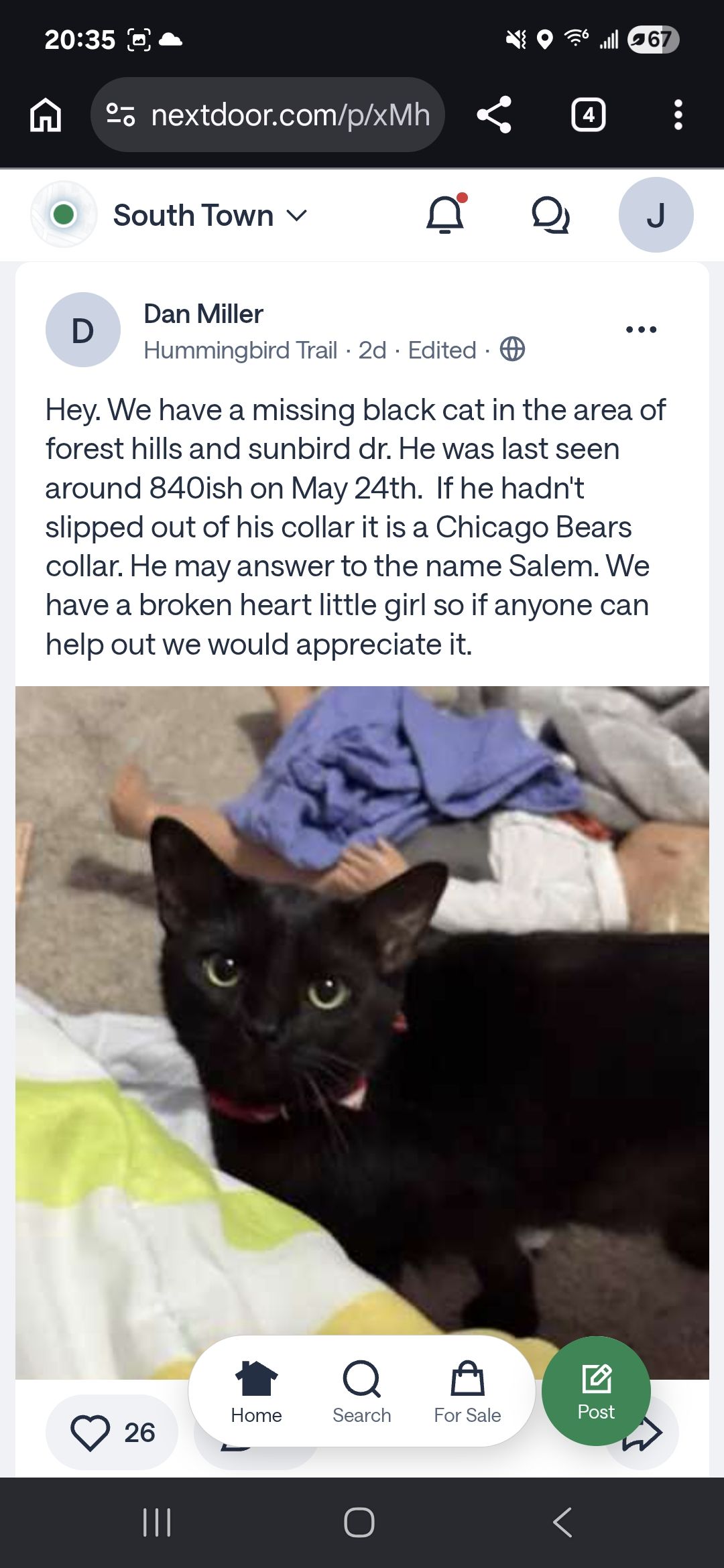 Sharing screenshots from Nextdoor. I did not write the original post.