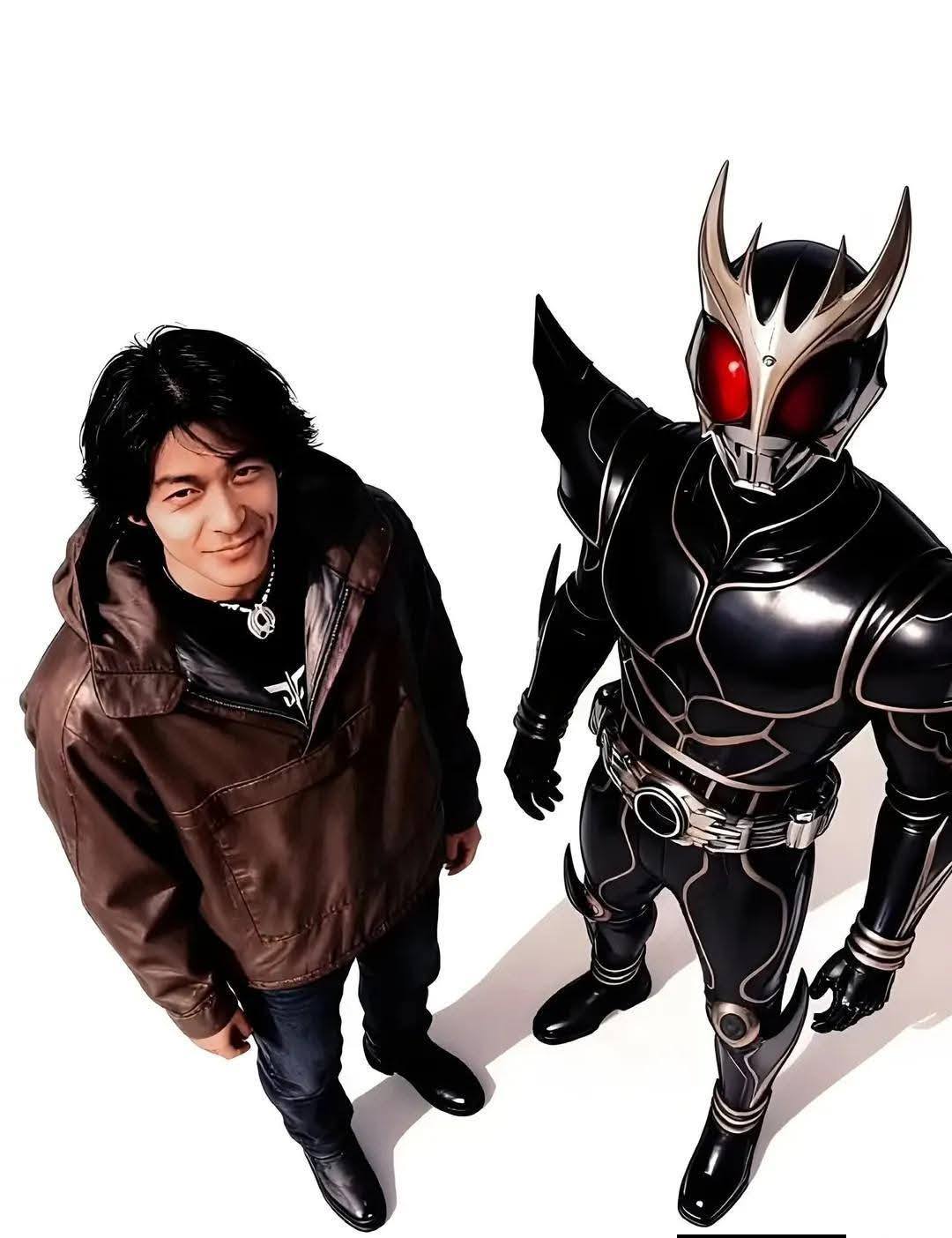 Heisei Kamen Rider character with Boonyasak Arch