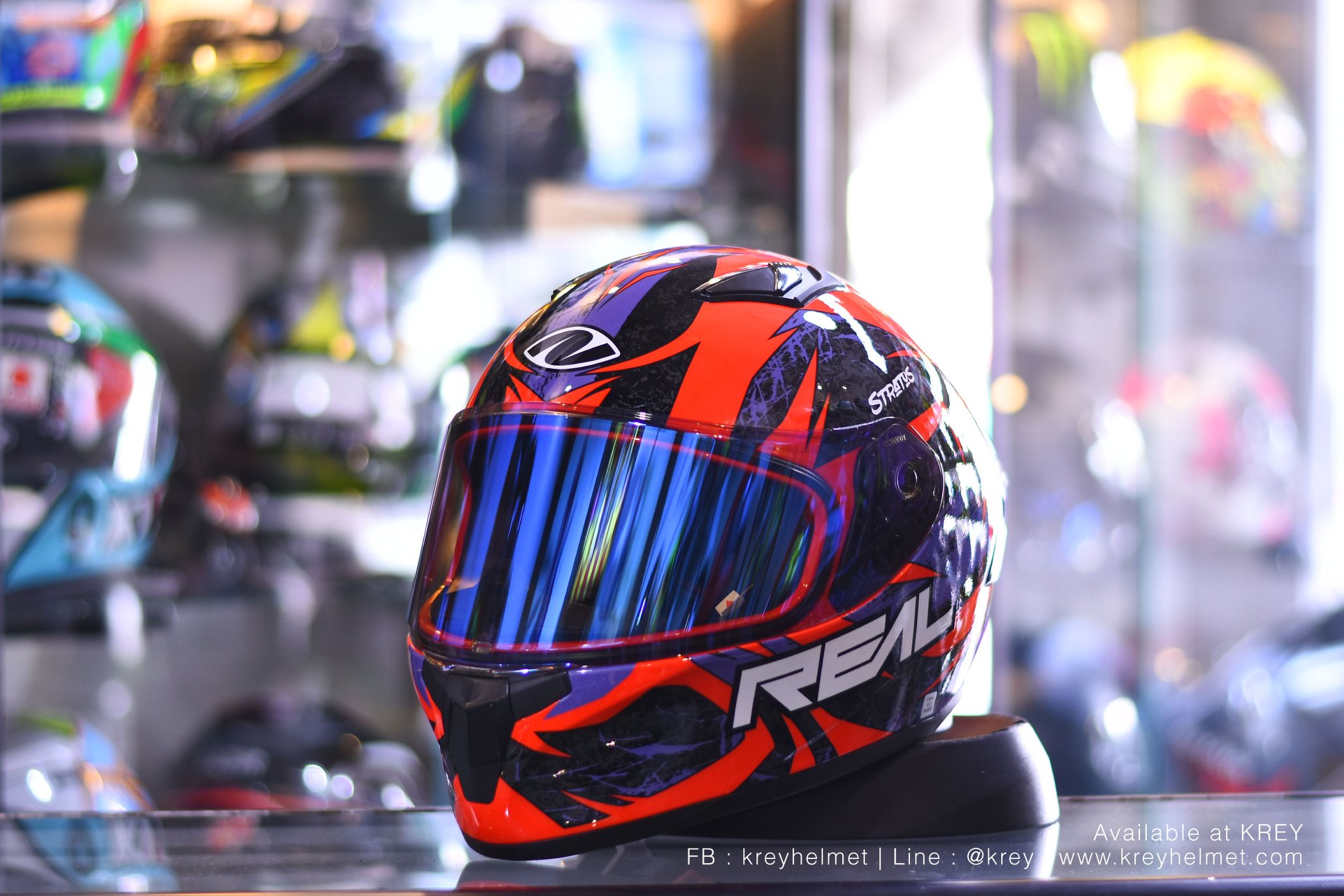 KREY - Real model Raptor Stratos RED ฿ 2,100.-...