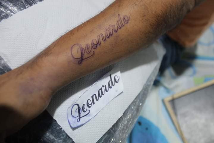 EDWIN TATTO - Tatuaje-Nombre ♥🤘🎨💉😎 -Gracias por la...
