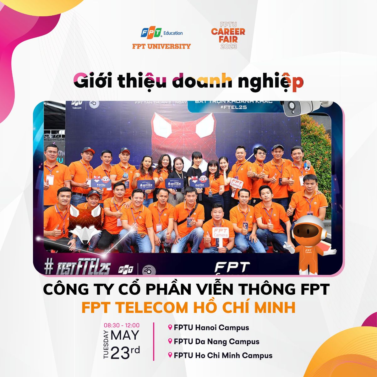 FPTU CAREER FAIR 2023: GIỚI THIỆU... - FPT University Career | Facebook
