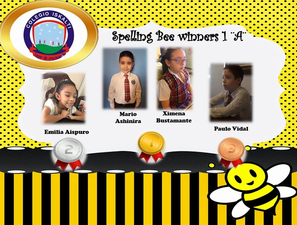 Colegio Iskalti - Congratulations to our spelling bee... | Facebook