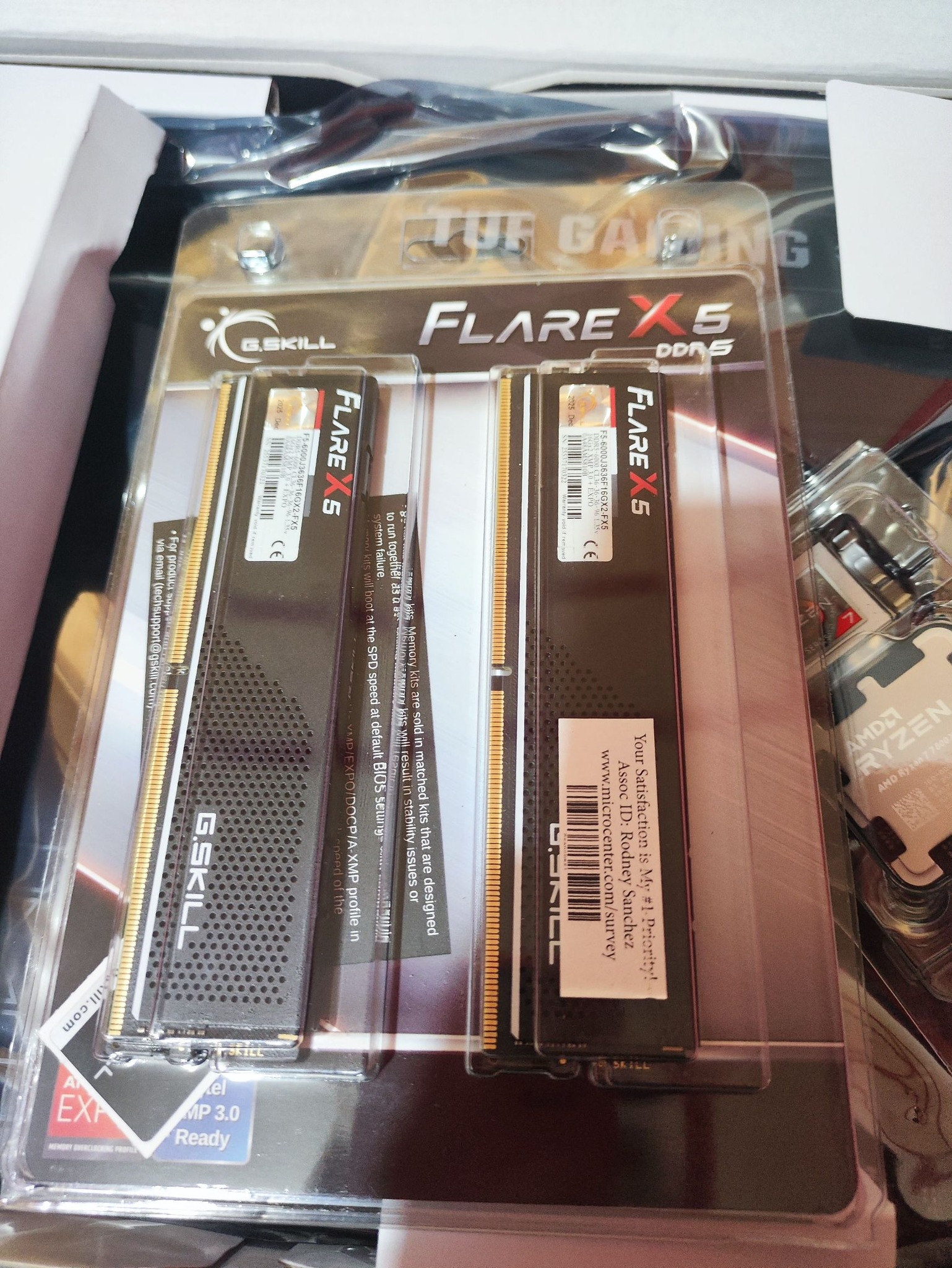 Memoria RAM G.Skill Trident Z RGB 16 GB (2×8 GB) DDR4 3600 MHz