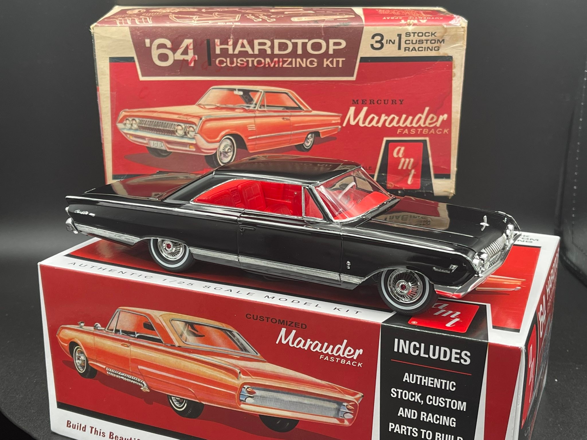 Building the 1964 Mercury Marauder model car