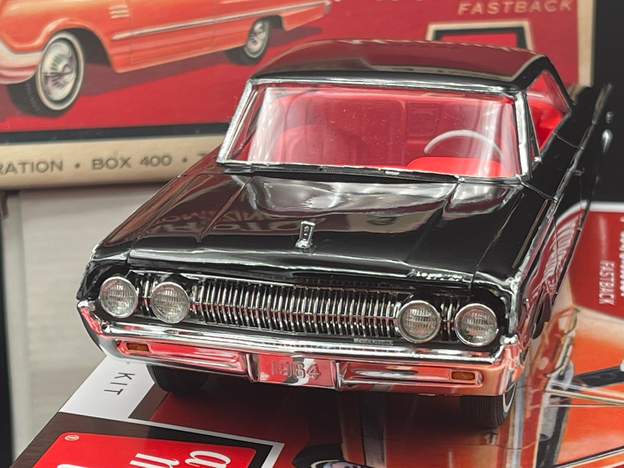 Building the 1964 Mercury Marauder model car