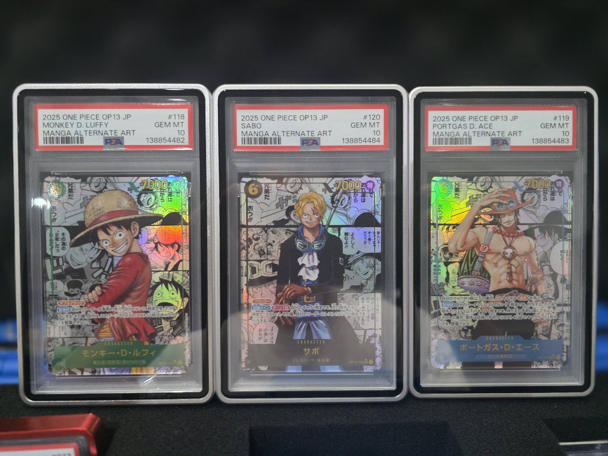 One Piece JP 2024 Portgas D. Ace serialized card for sale