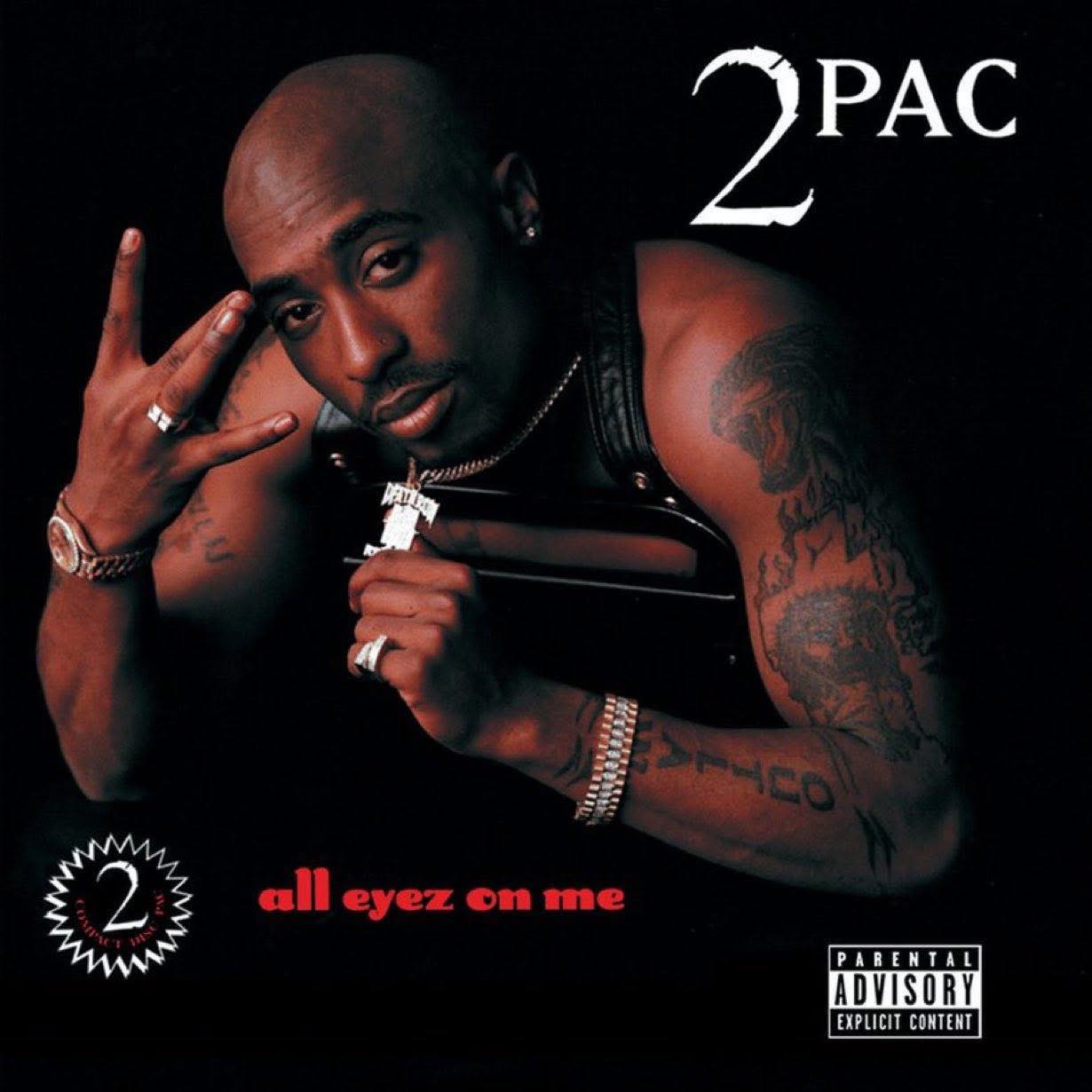Tupac Shakur's iconic 1996 double album, All Eyez on Me, was