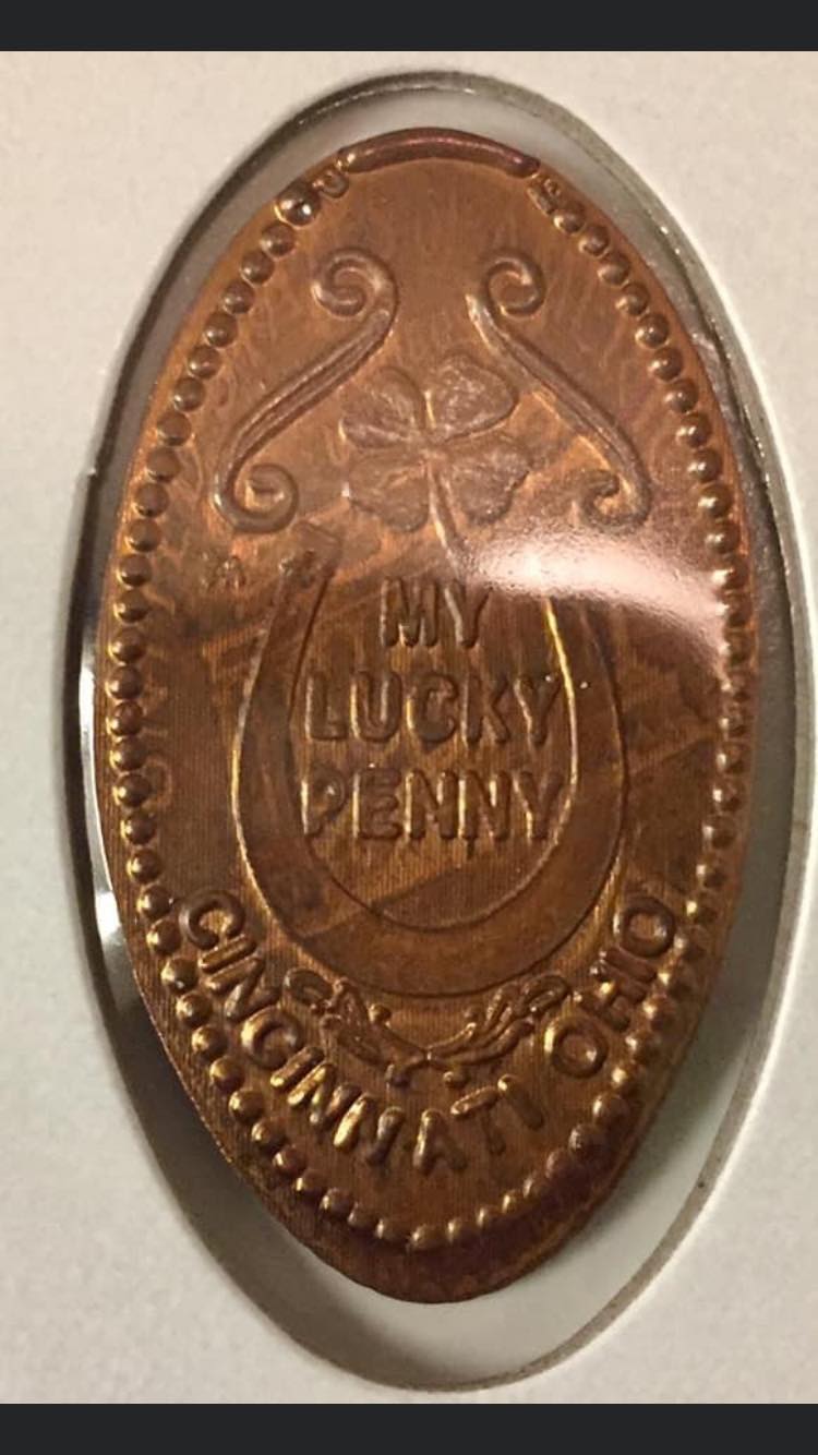 No reason, I just wanted show what my 🍀 Lucky Smashed penny from
