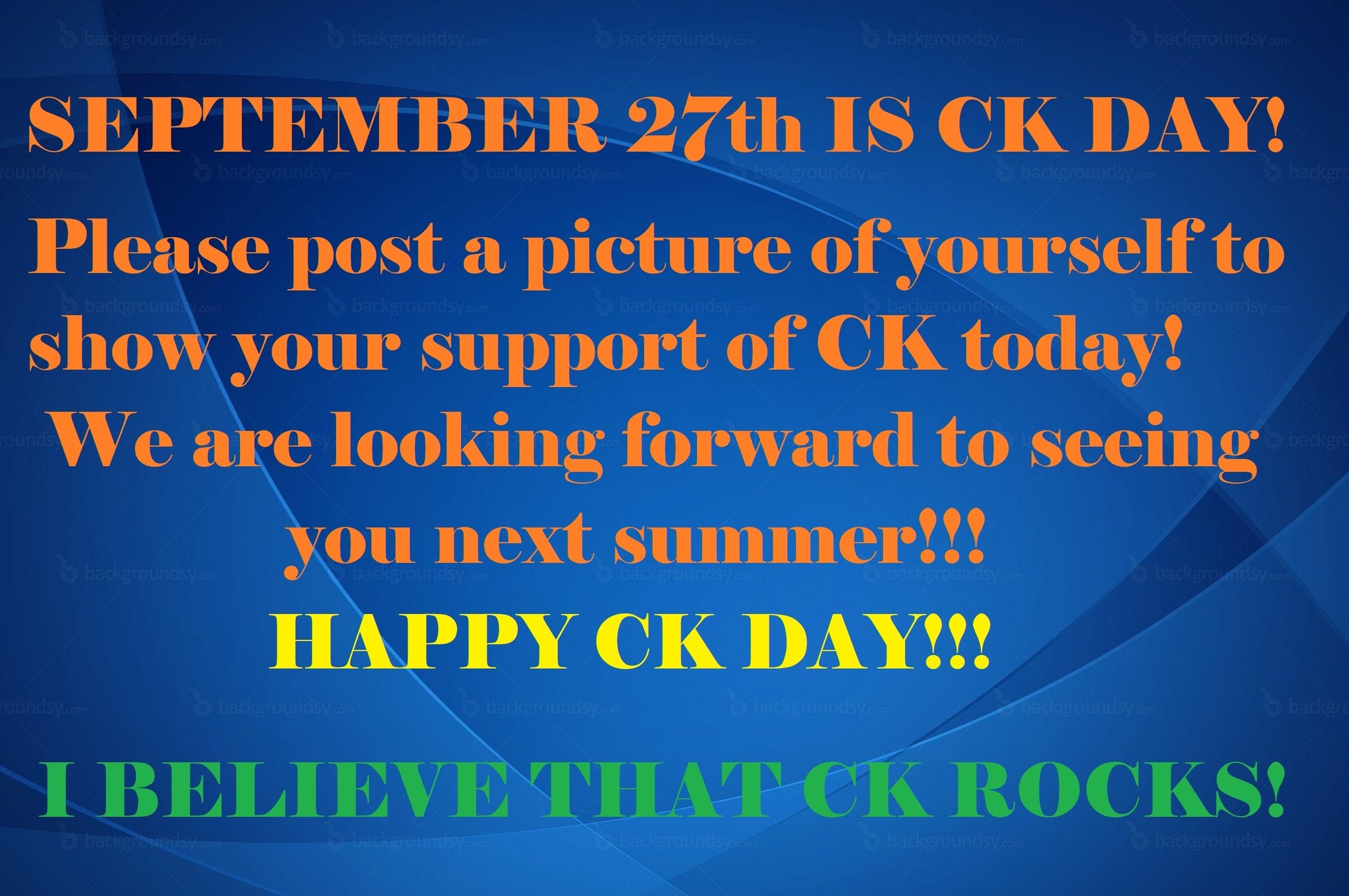 College For Kids A Summer Exploration, Inc. | Happy CK Day!!! | Facebook