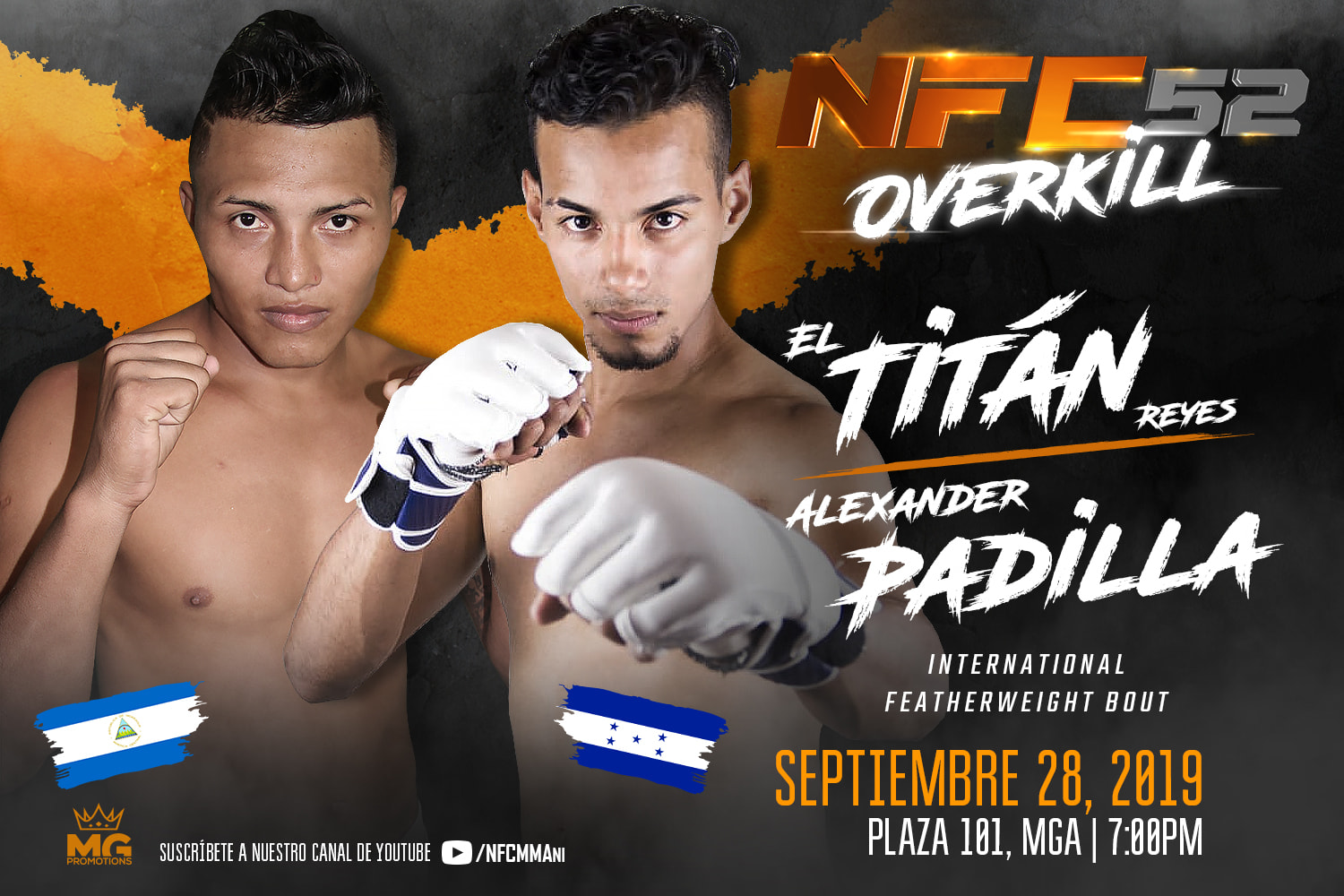 NFC - Las mejores Artes marciales mixtas de Nicaragua continúan en NFC ...