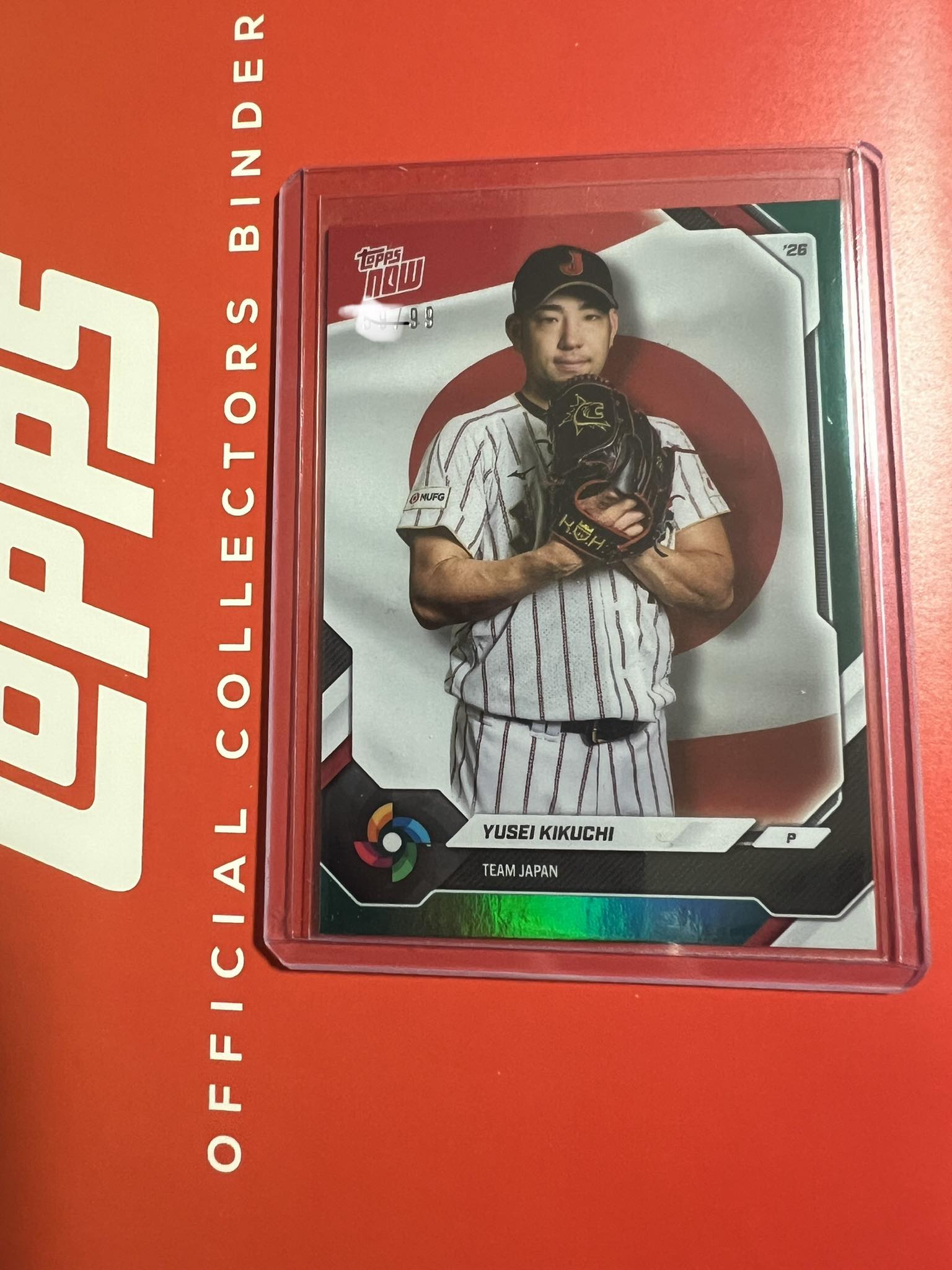 topps now WBC 日本武士隊