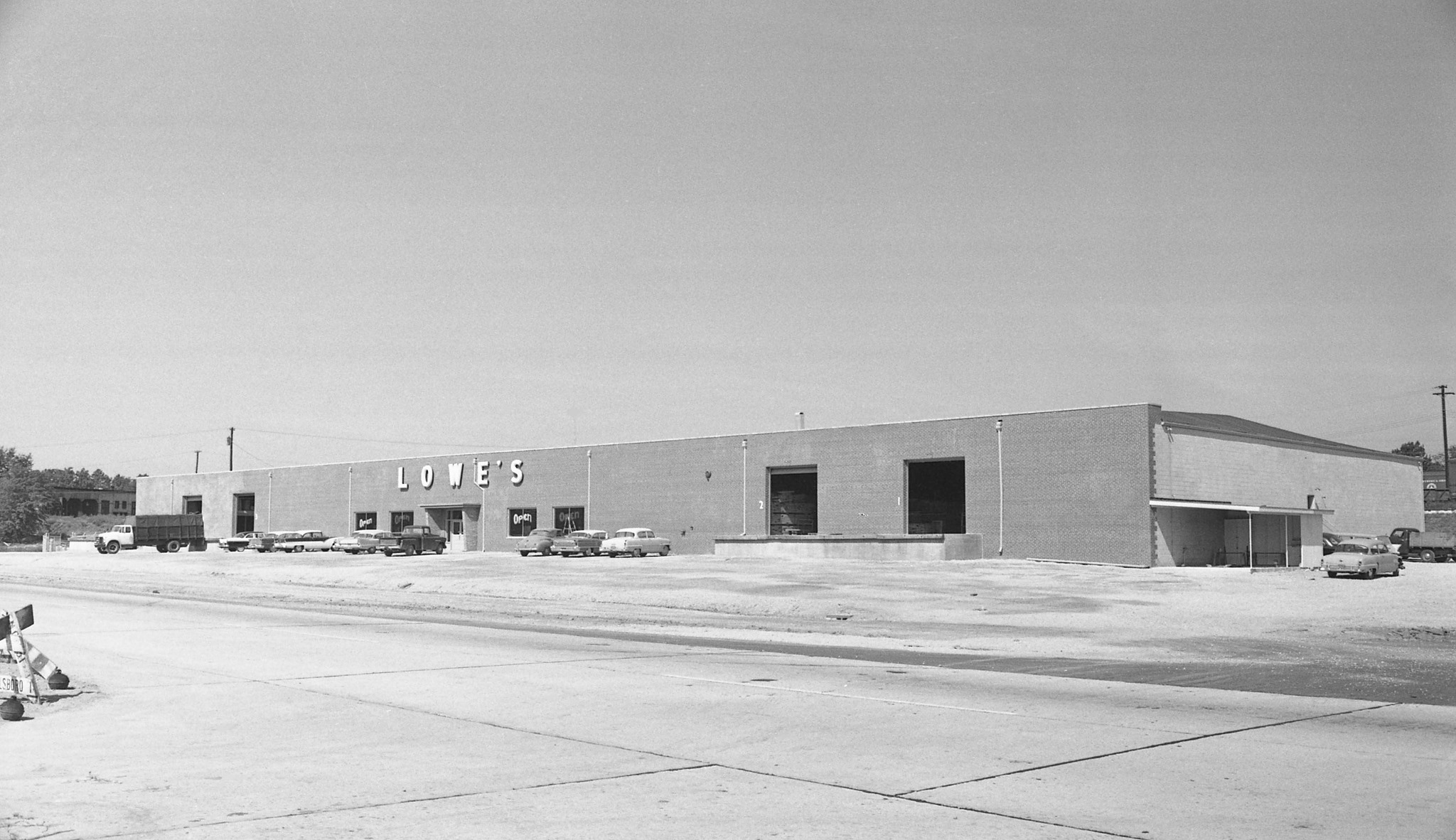 Olde - Pictured is the first Raleigh Lowe's Home Improvement store ...