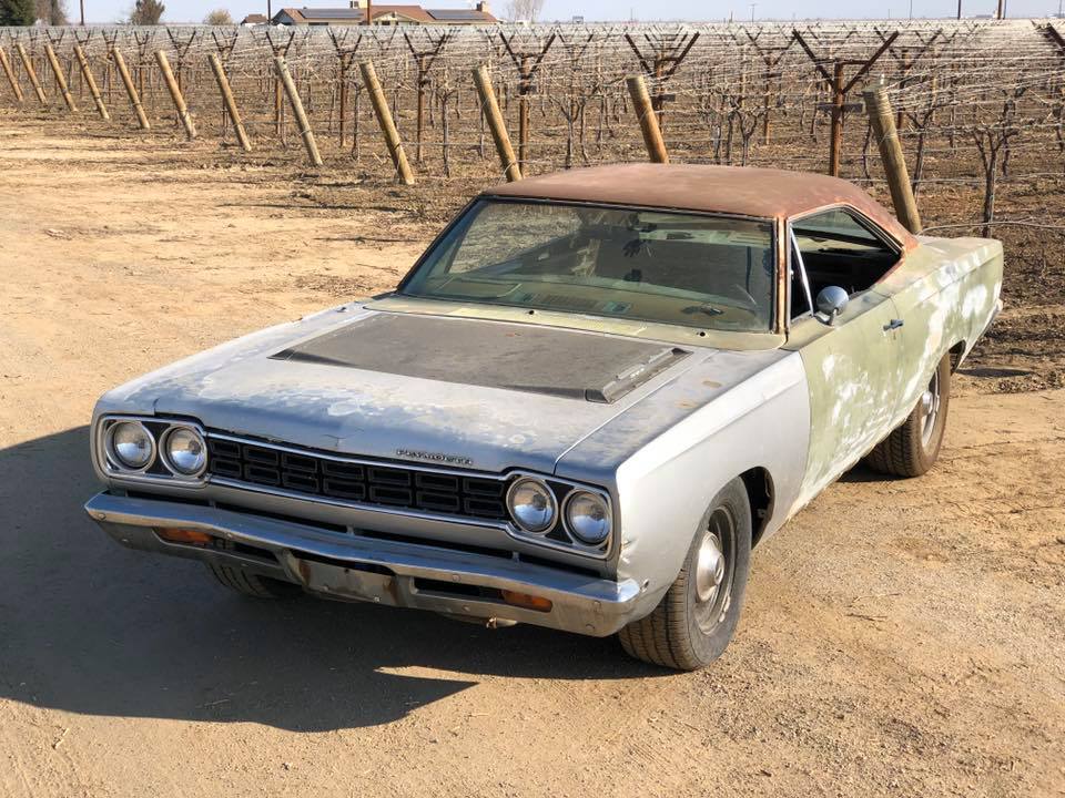 68 Satellite with all the naughty bits from a wrecked Road Runner