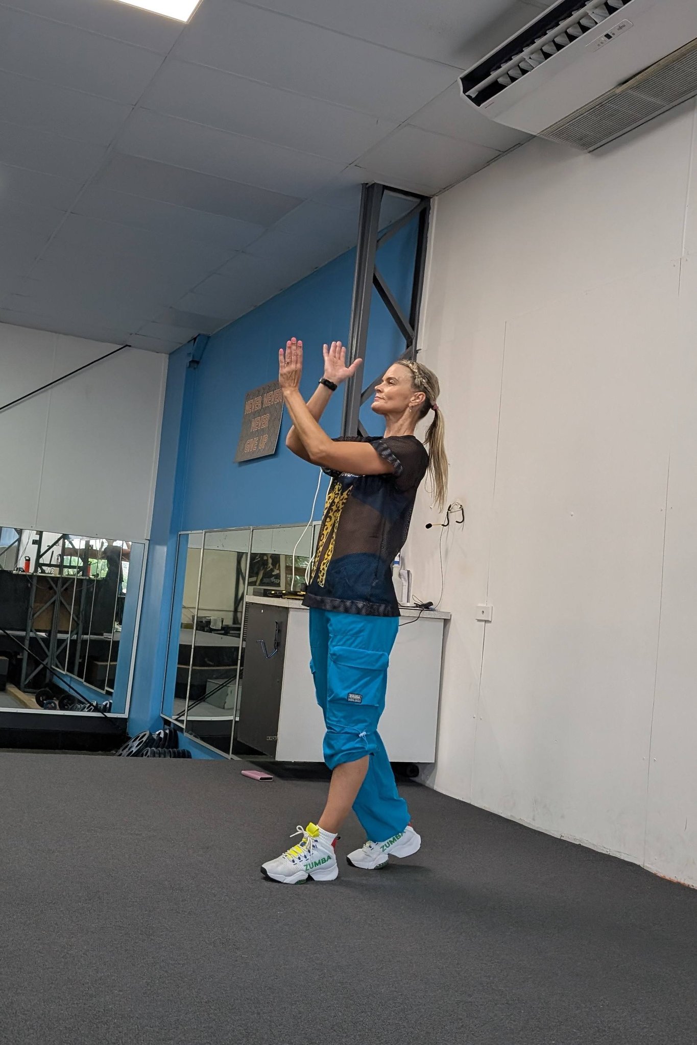 Zumba class with Kazuyo Yuyama