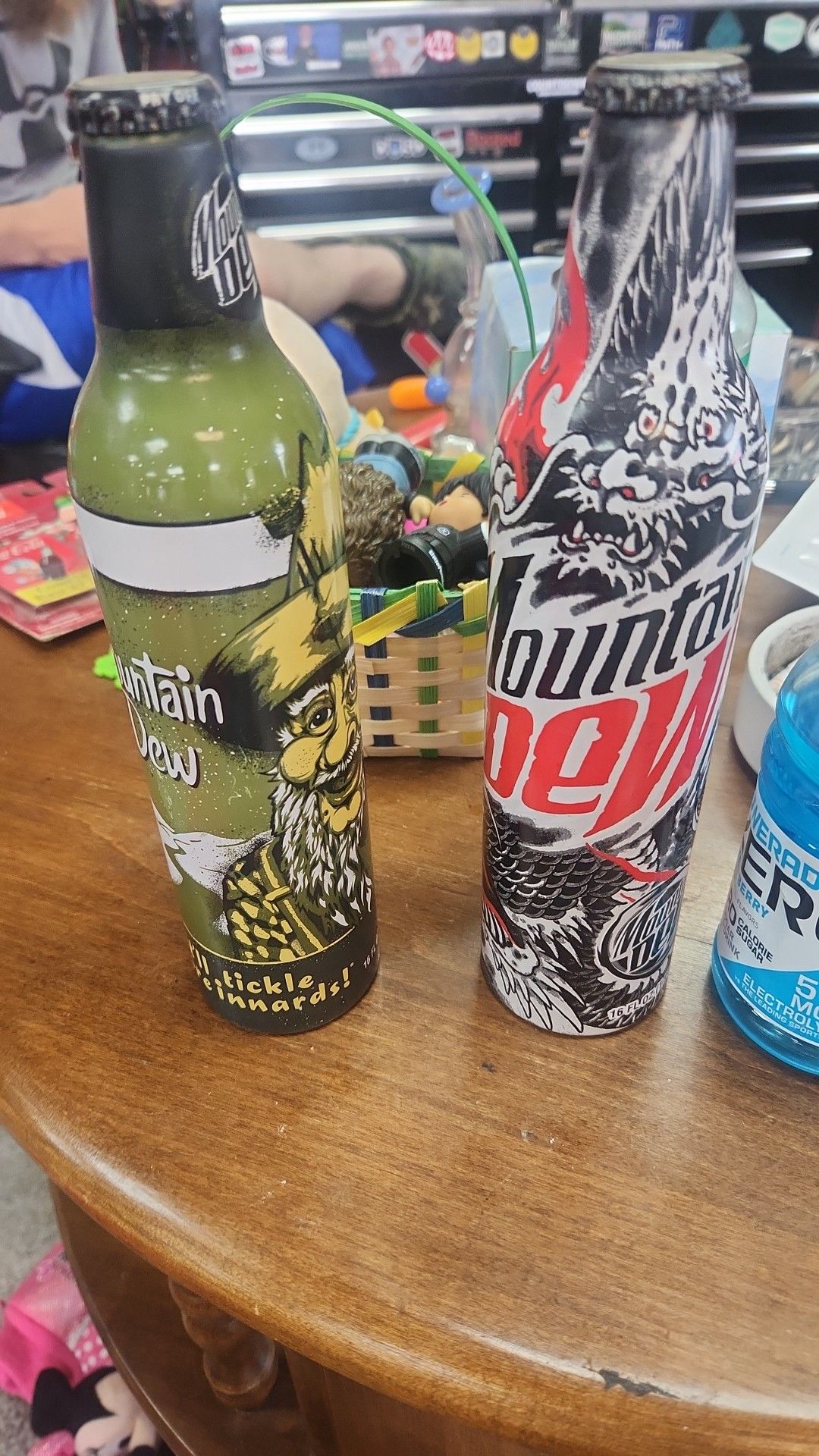 Value of unopened mountain dew?