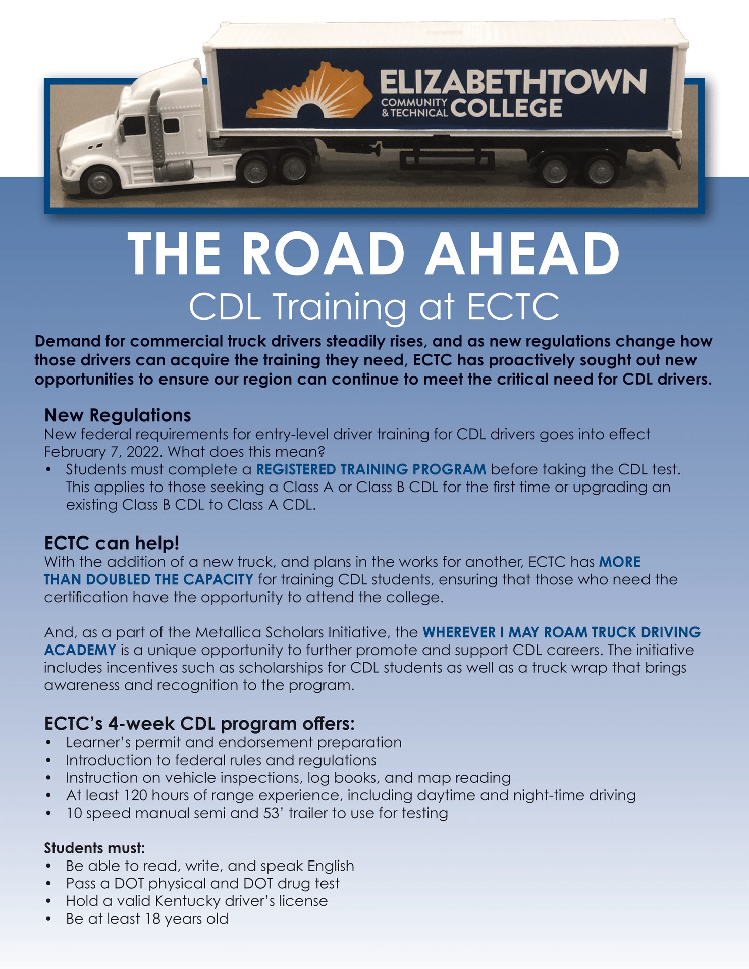 For more... - Elizabethtown Community & Technical College