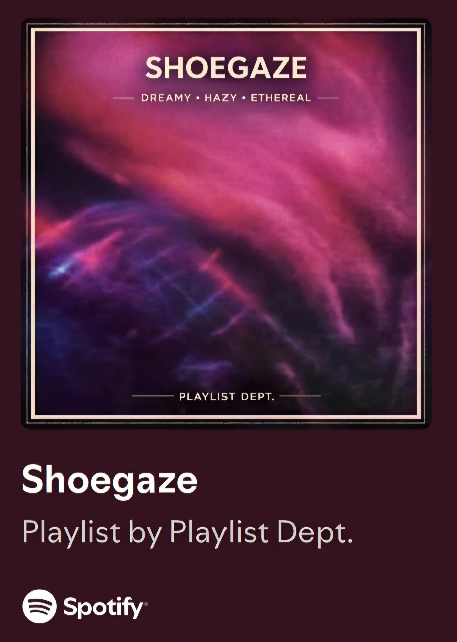 My shoegaze electronica:)