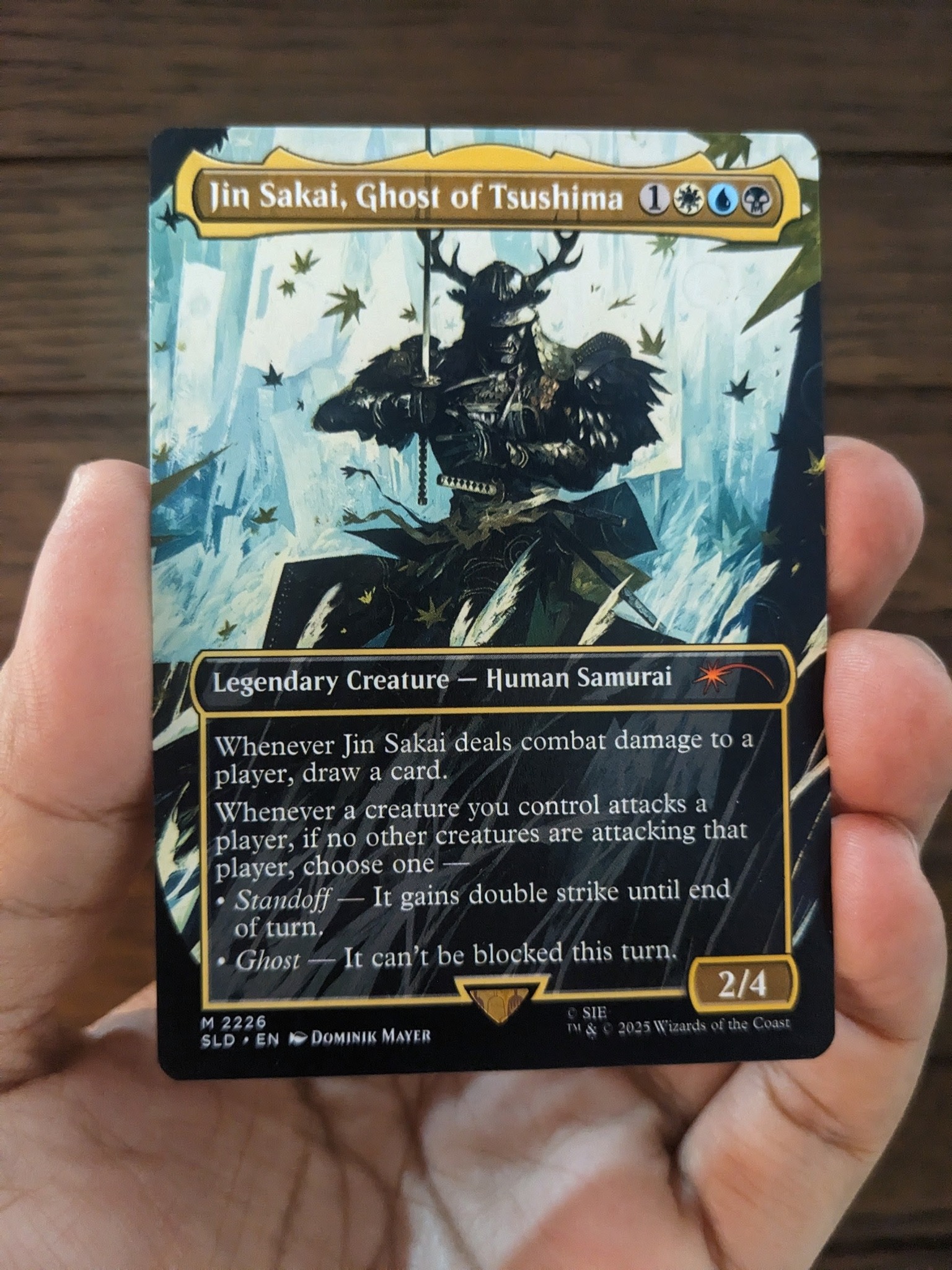 マジック：ザ・ギャザリング Jin Sakai, Ghost of Tsushima MTG SLD