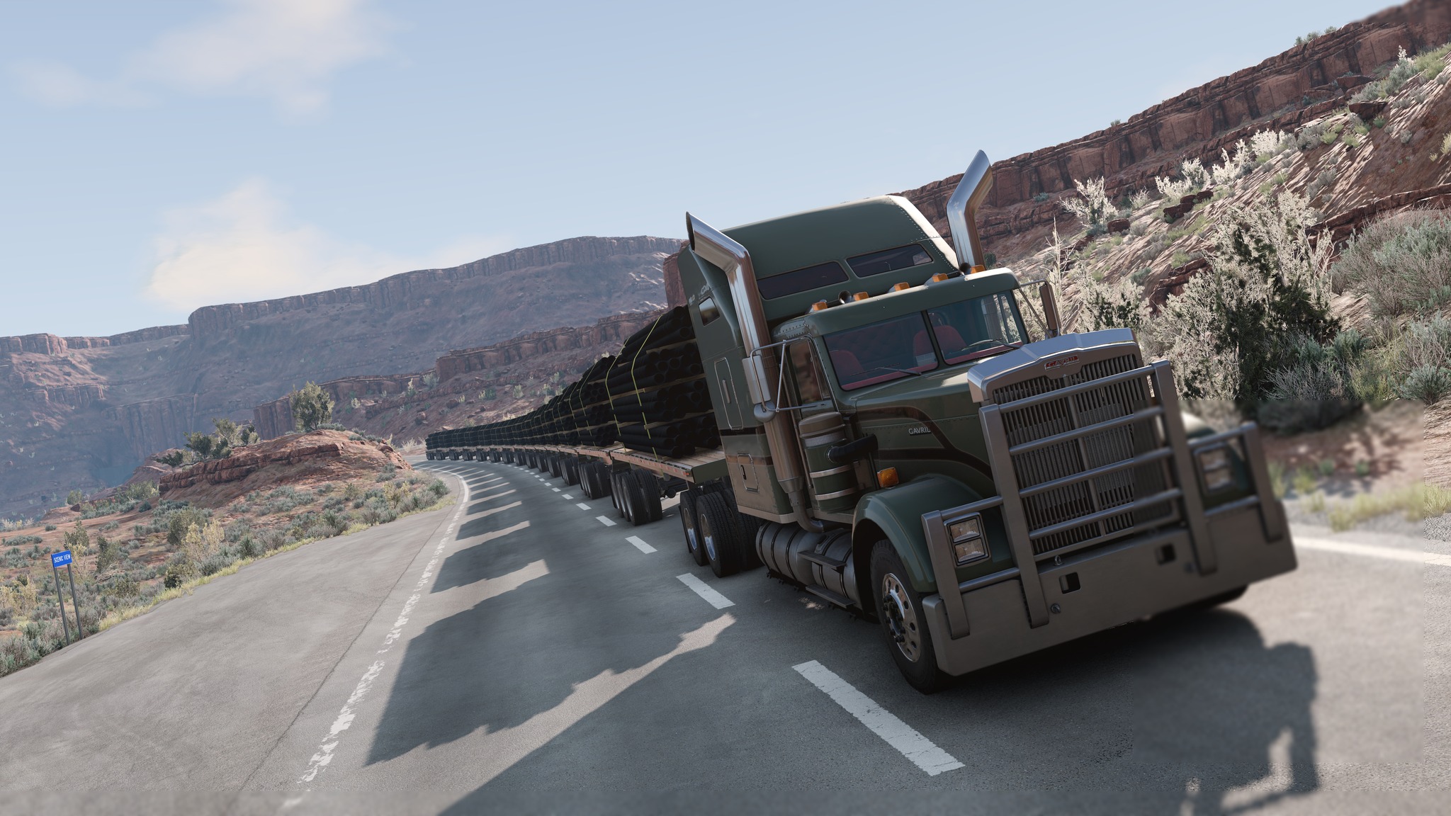 BeamNG.drive Community | 1 rig 14 trailers 174 wheels 707 hp 2034 ft/lb ...