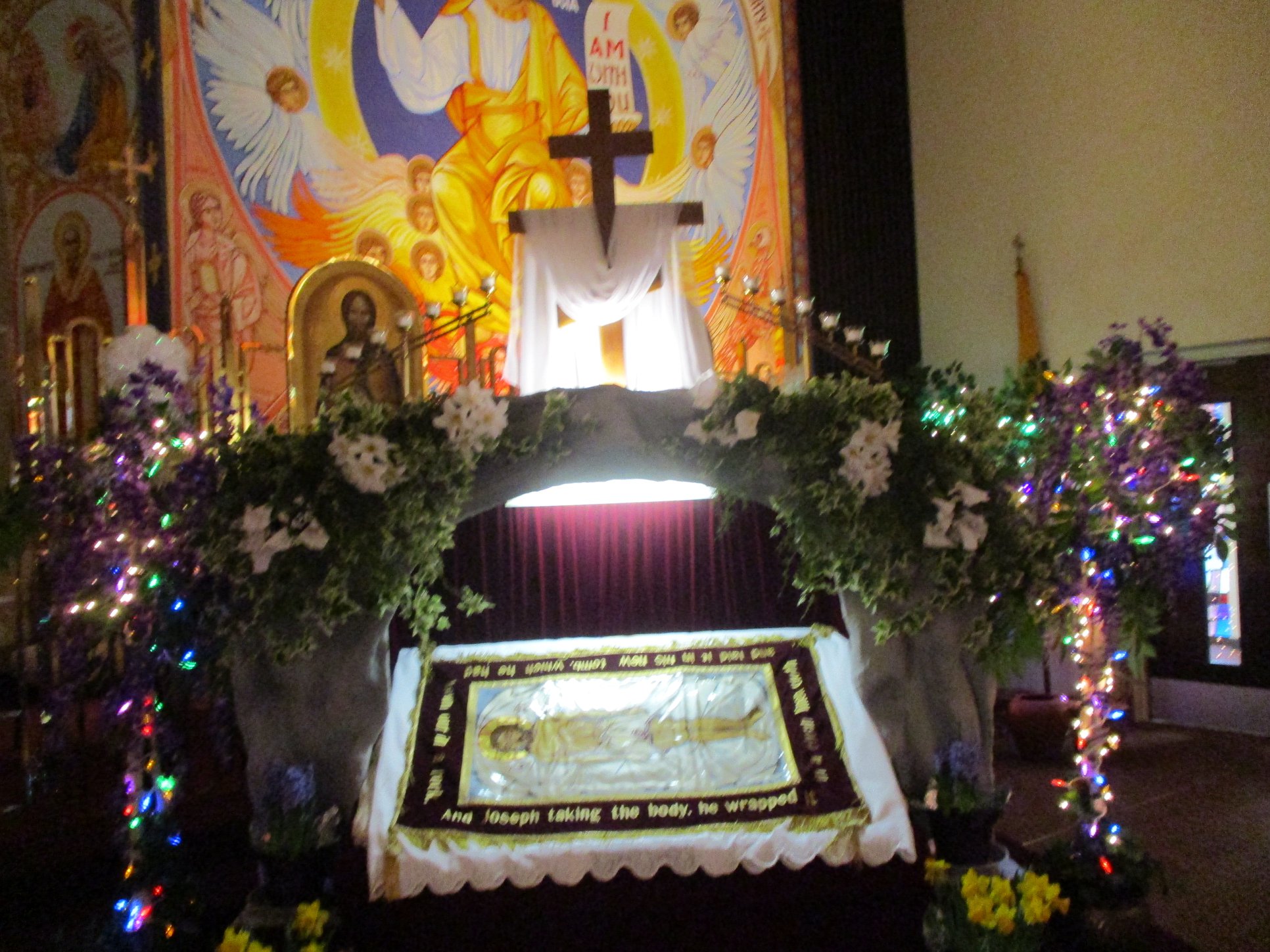 Christ... St Michael Byzantine Catholic Church, Hermitage PA