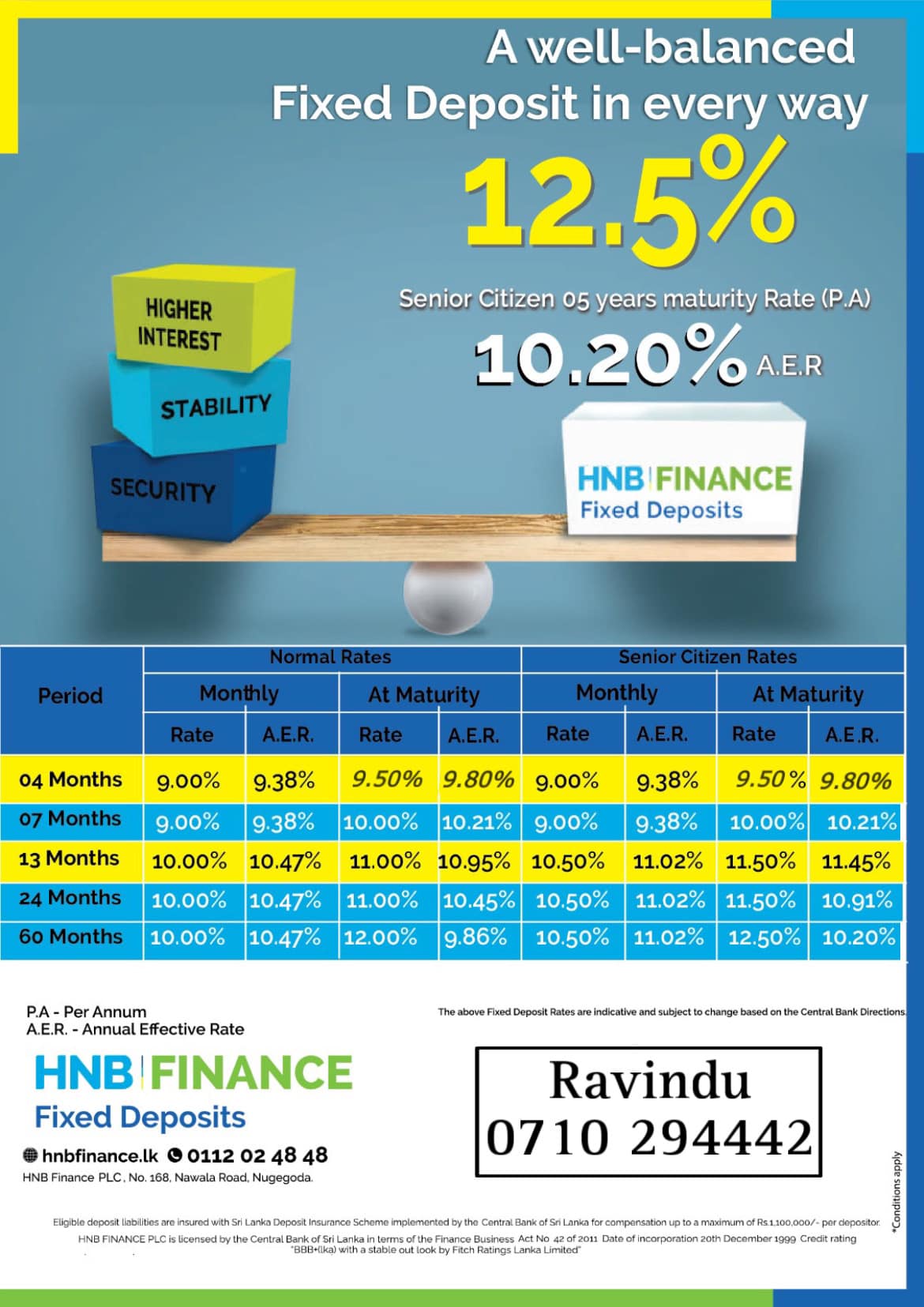 Fixed Deposit Rate Group (FD සංගමය ) | 🚀 Secure your future with HNB ...
