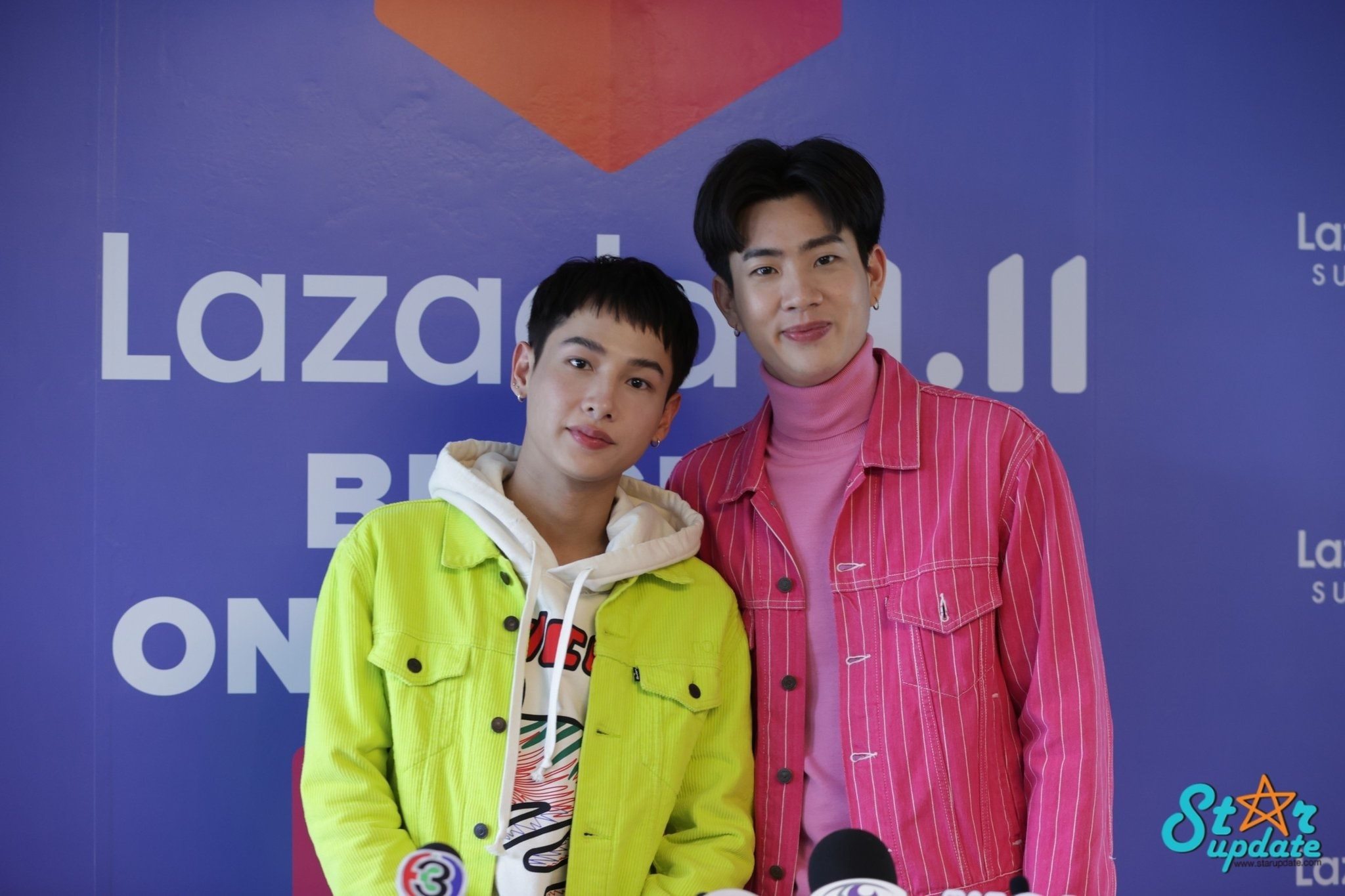 Our Stunning boys OffGun, TayNew, KristSingto and Brightwin at the