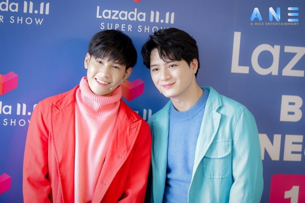 Our Stunning boys OffGun, TayNew, KristSingto and Brightwin at the