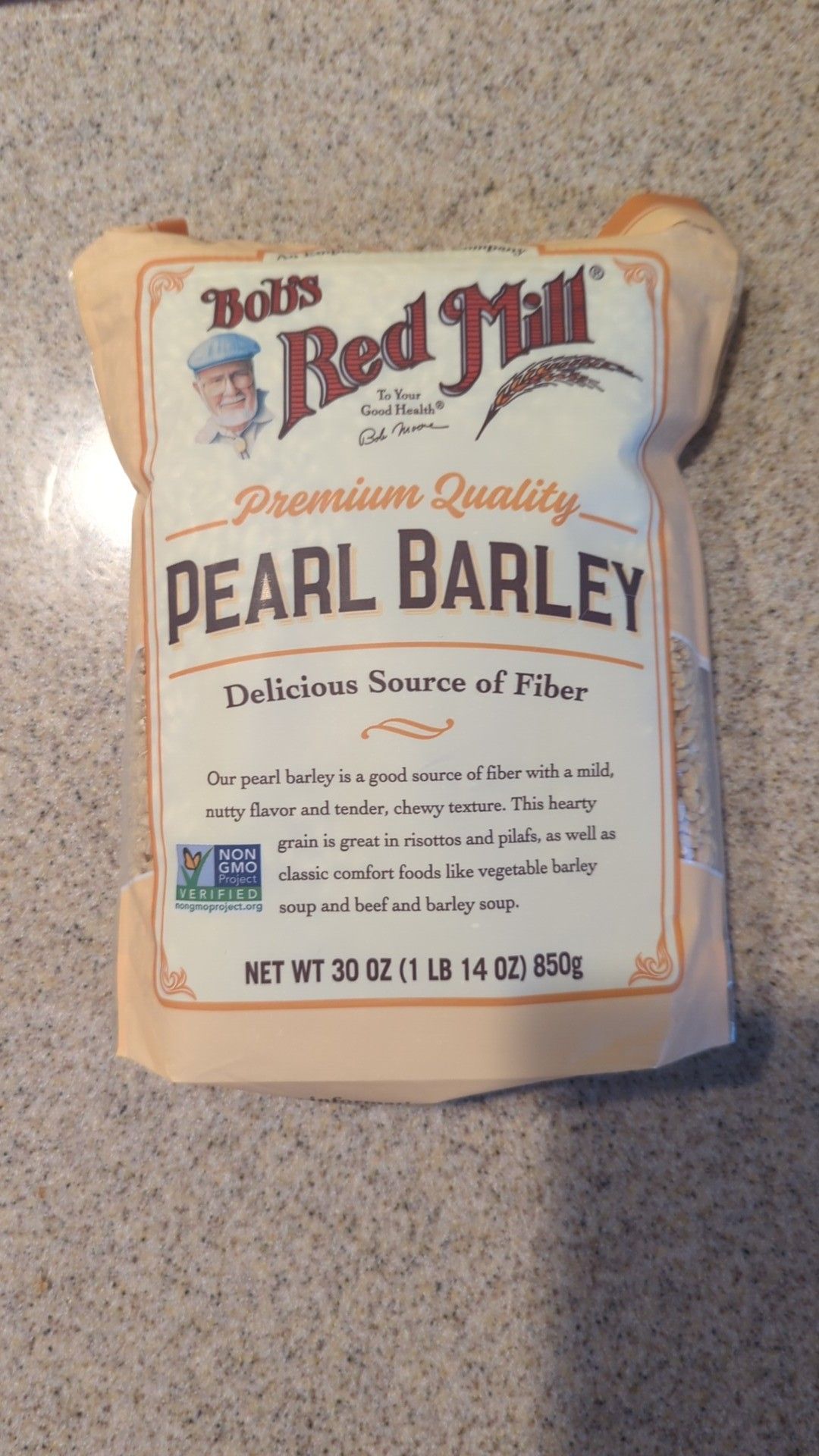 Is barley safe to add to homemade dog food?