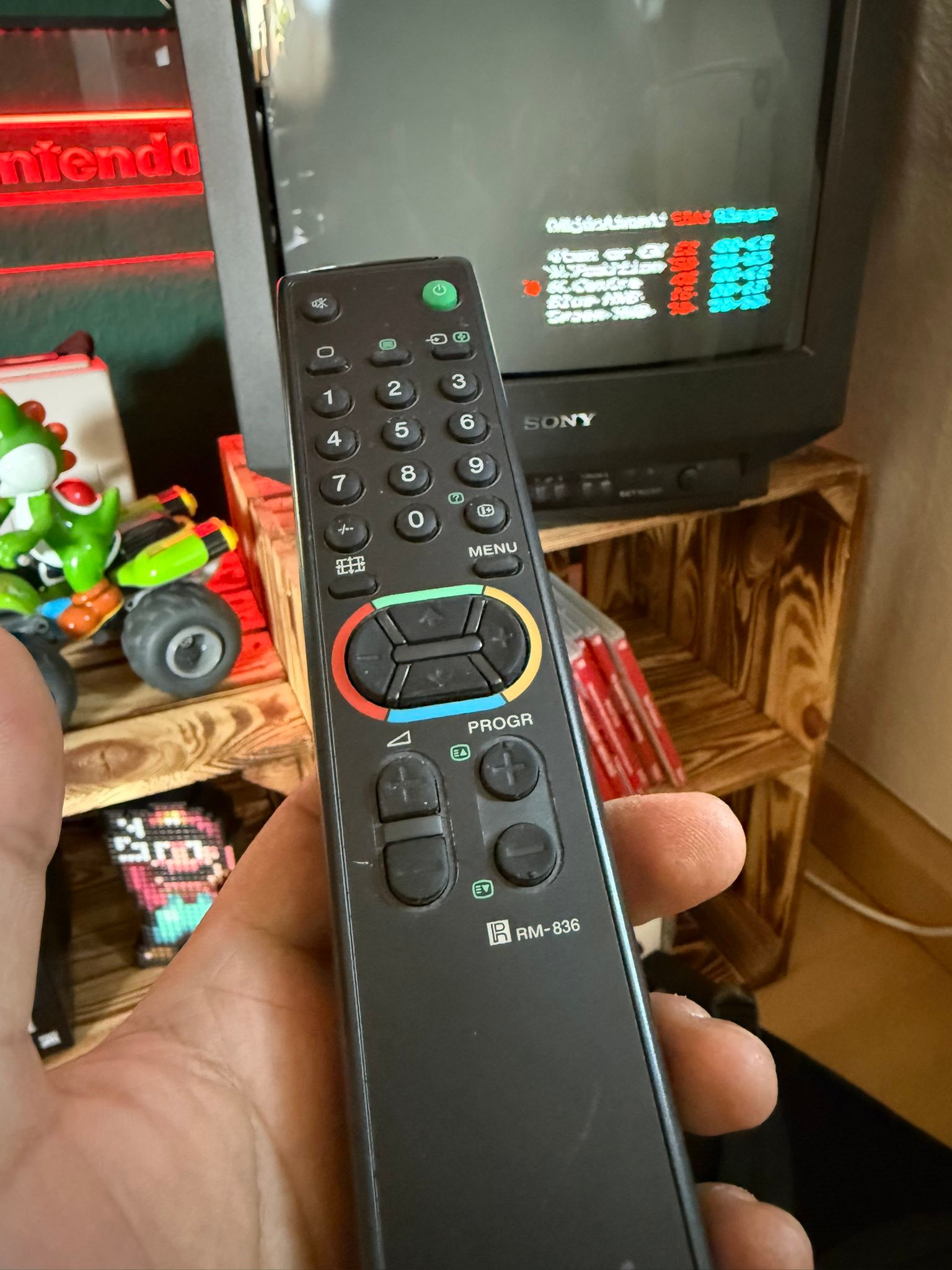 Sony Trinitron KV-14M1D service menu combination?