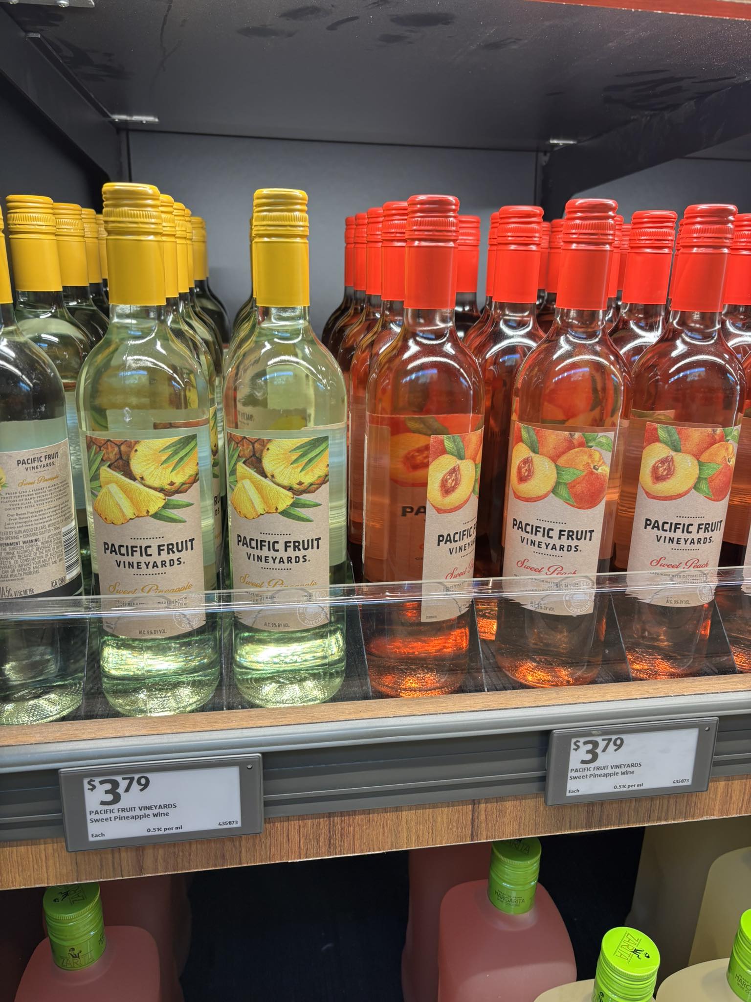 Aldi's Pacific Fruit Vineyards Sweet Pineapple Wine is a great