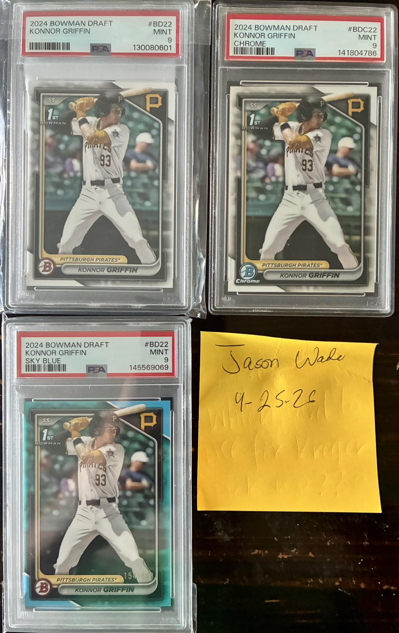 Konnor Griffin lot $6 BMWT Buyer pays PayPal FF or G/S fee Can do 