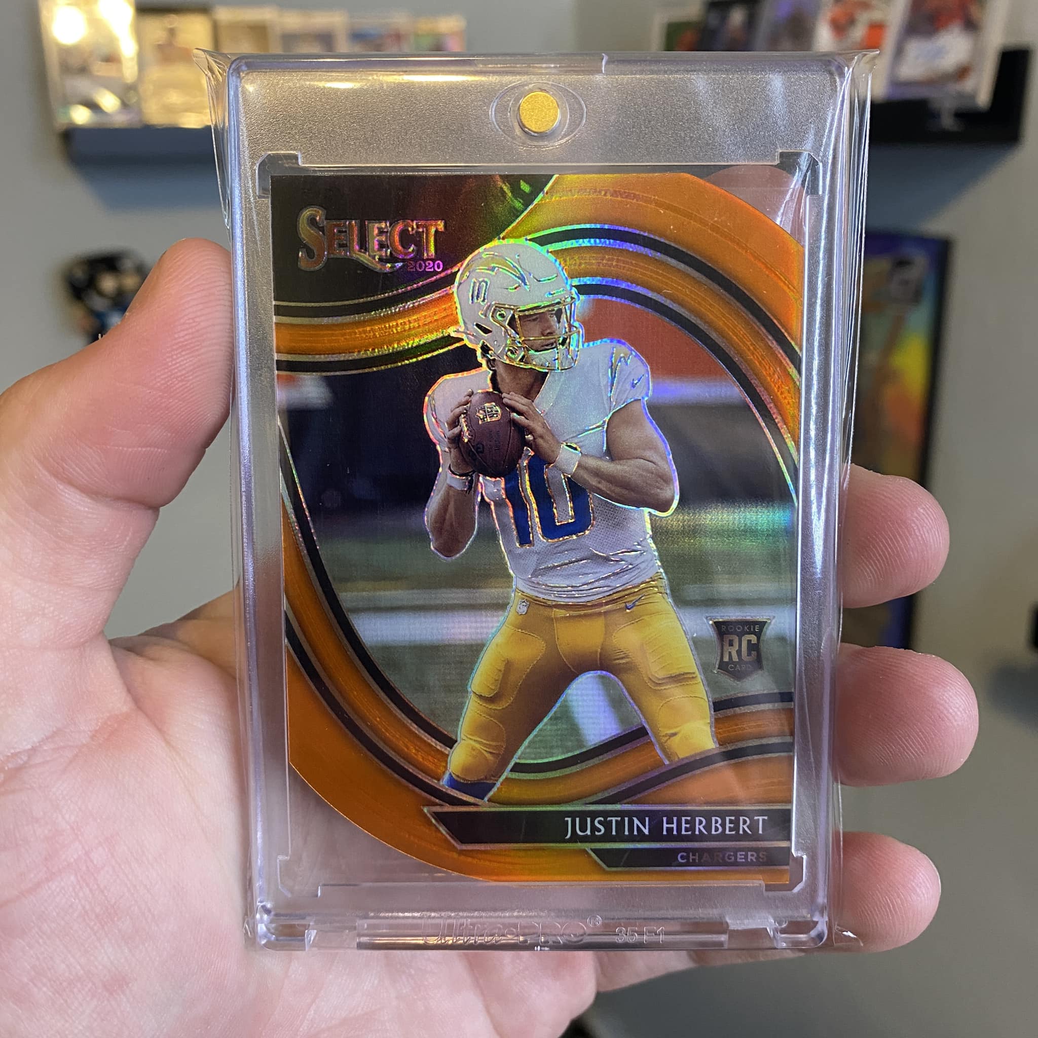 ? Justin Herbert RPA out of Panini One!?? Pulled live on 