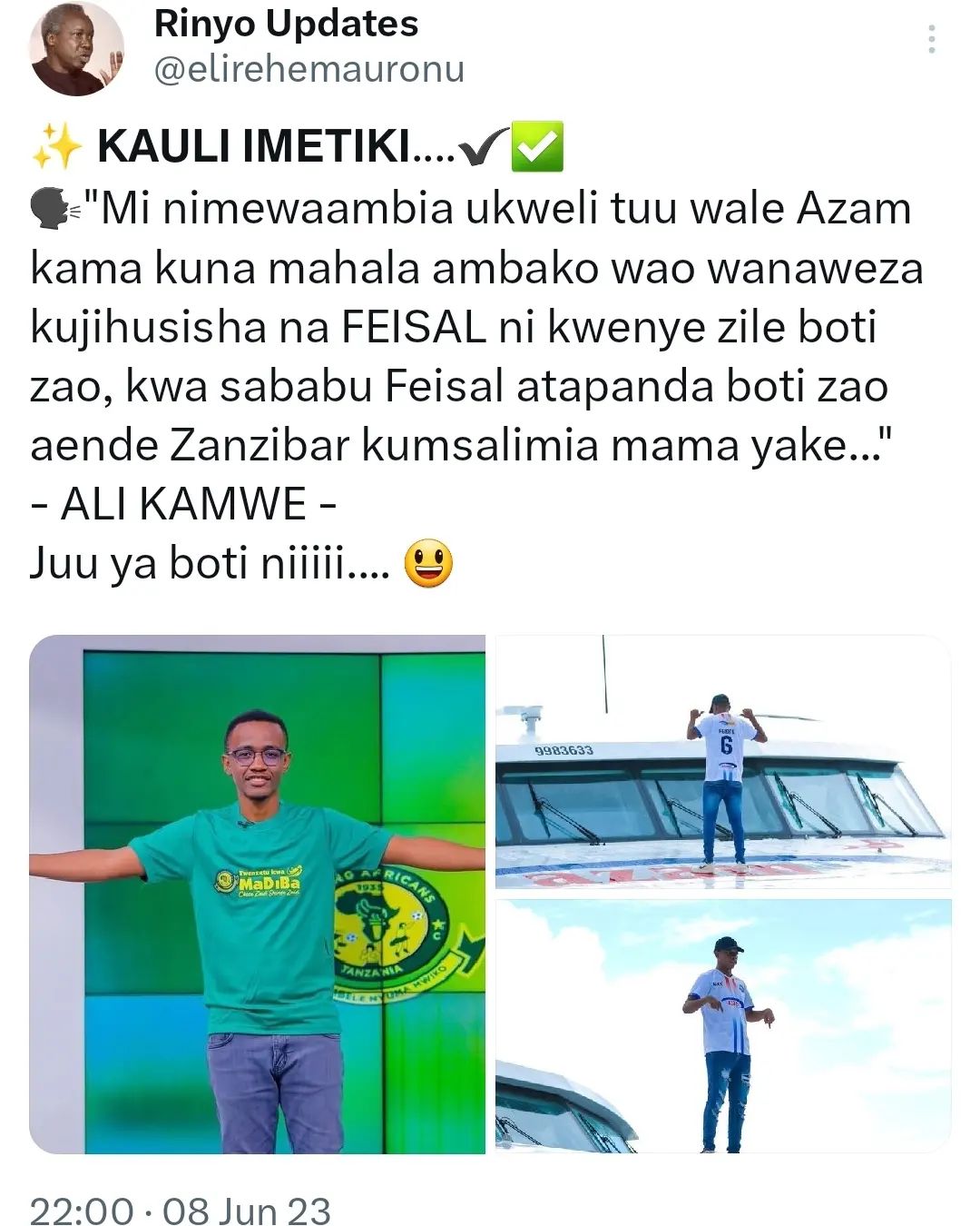Rinyo Updates - KULE KUSEMA TUWE NA AKIBA ZETU ZA MANENO... | Facebook