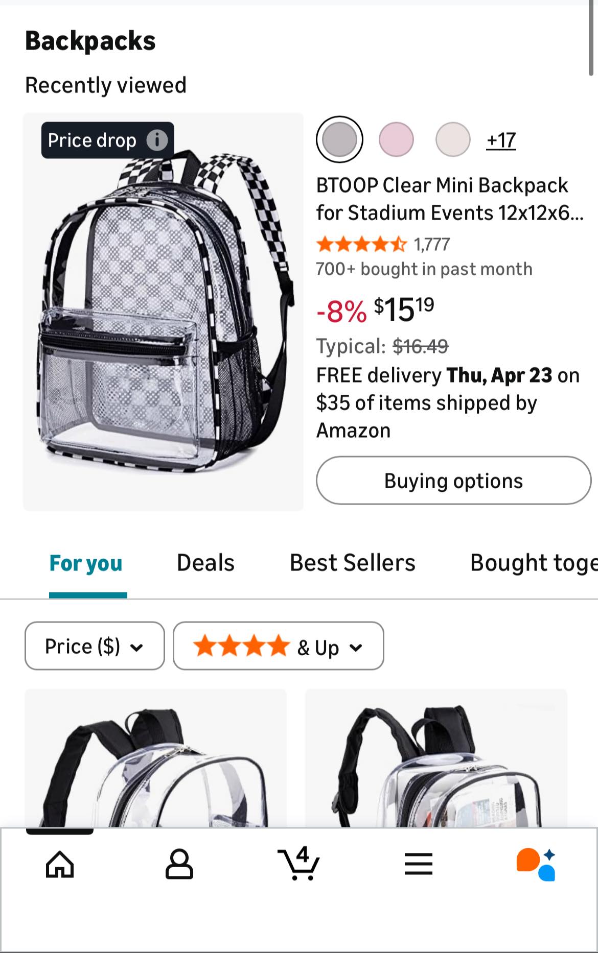 best mini backpacks for festivals Clear Backpack Stadium Events 12x12x6 Small Transparent Plastic See Through Bag Work Festival Security Travel resistant bag ensures your essentials are stylishly in view and safely secured. Can a clear backpack be